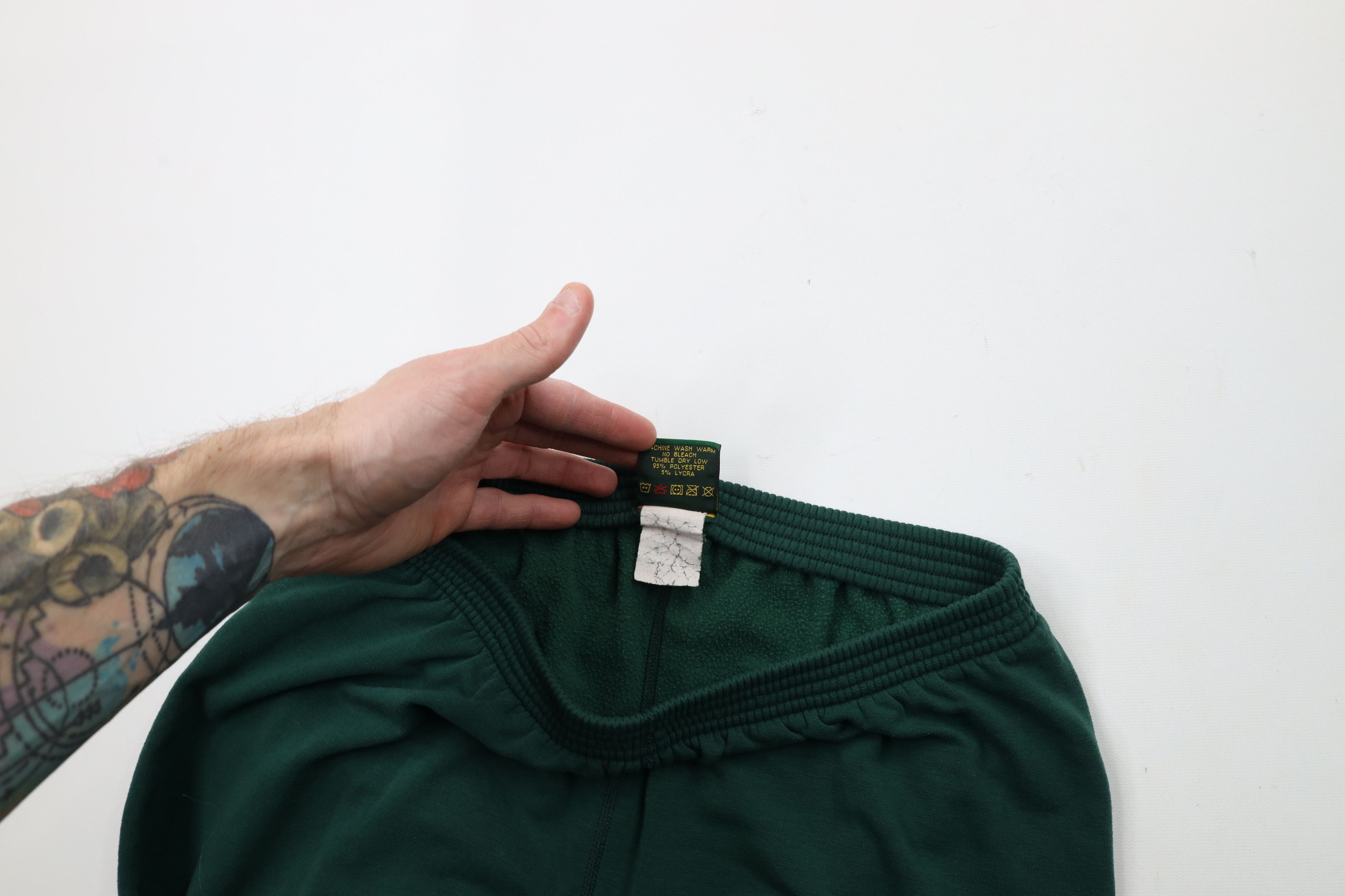 Cabelas × Vintage Vintage 90s Cabelas Thermal Sweatpants Joggers Green USA Size US 34 / EU 50 - 7 Thumbnail