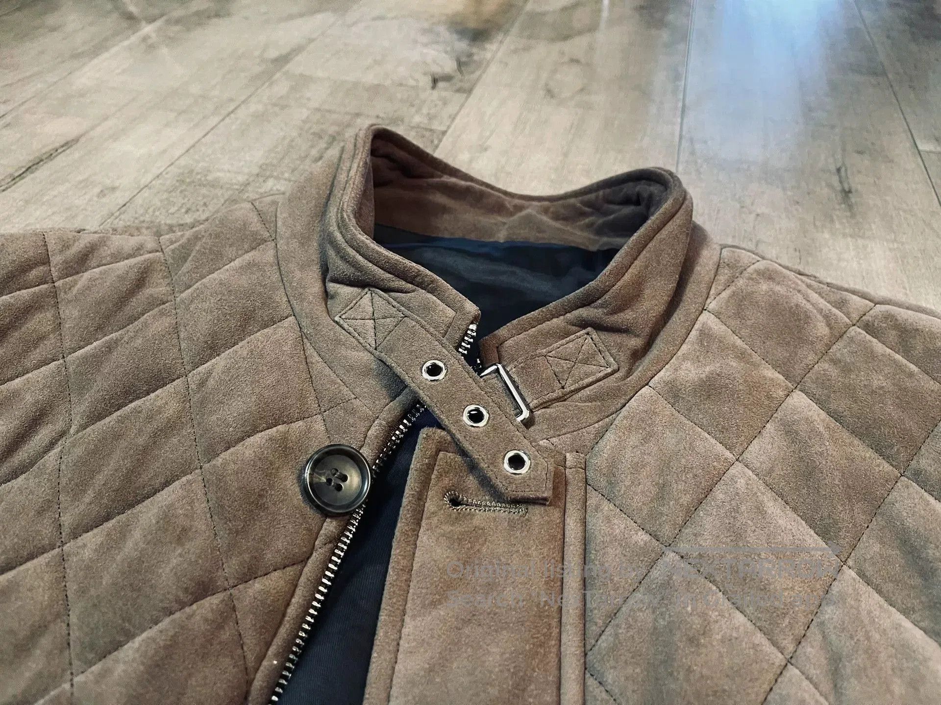 Polo Ralph Lauren Ralph Lauren RL Diamond Suede Hunting Vest. Size US XL / EU 56 / 4 - 2 Thumbnail