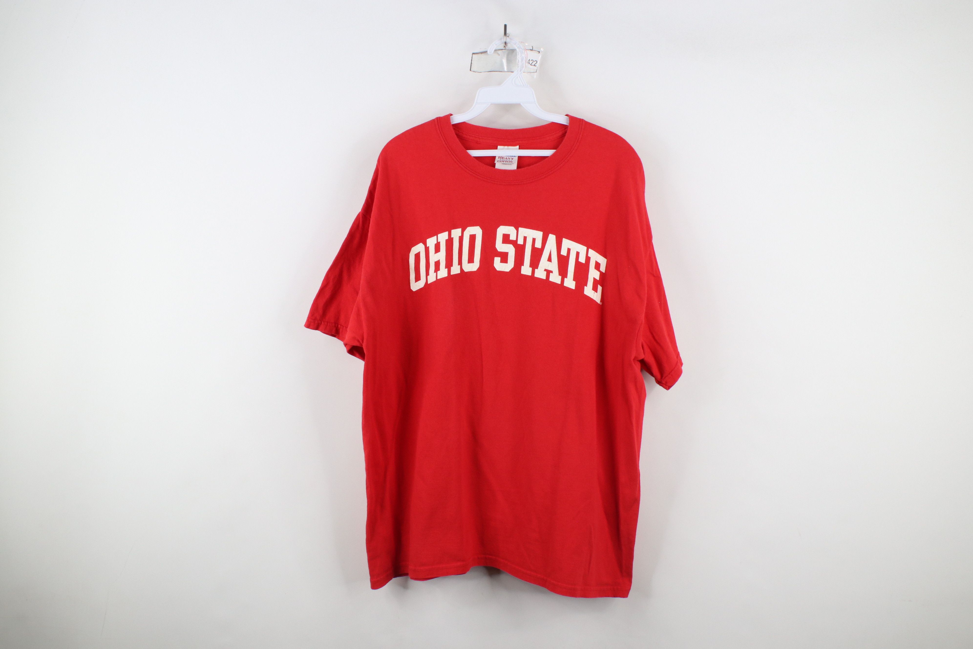 Vintage Vintage Spell Out Block Letter Ohio State University T-Shirt Size US XL / EU 56 / 4 - 1 Thumbnail