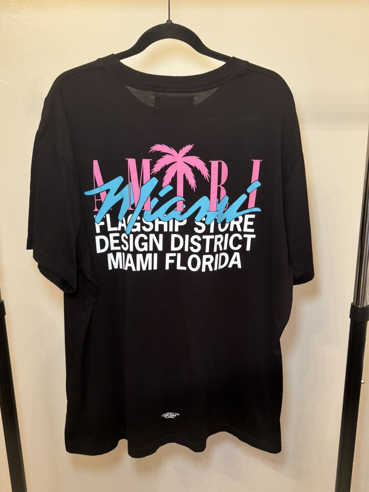 Amiri Miami Design District Exclusive tee Size US XXL / EU 58 / 5 - 1 Thumbnail