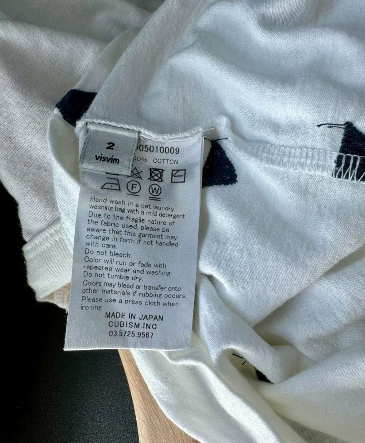 Visvim visvim 17ss I.C.T. JUMBO EMBROIDERY T-shirt Size US L / EU 52-54 / 3 - 4 Thumbnail