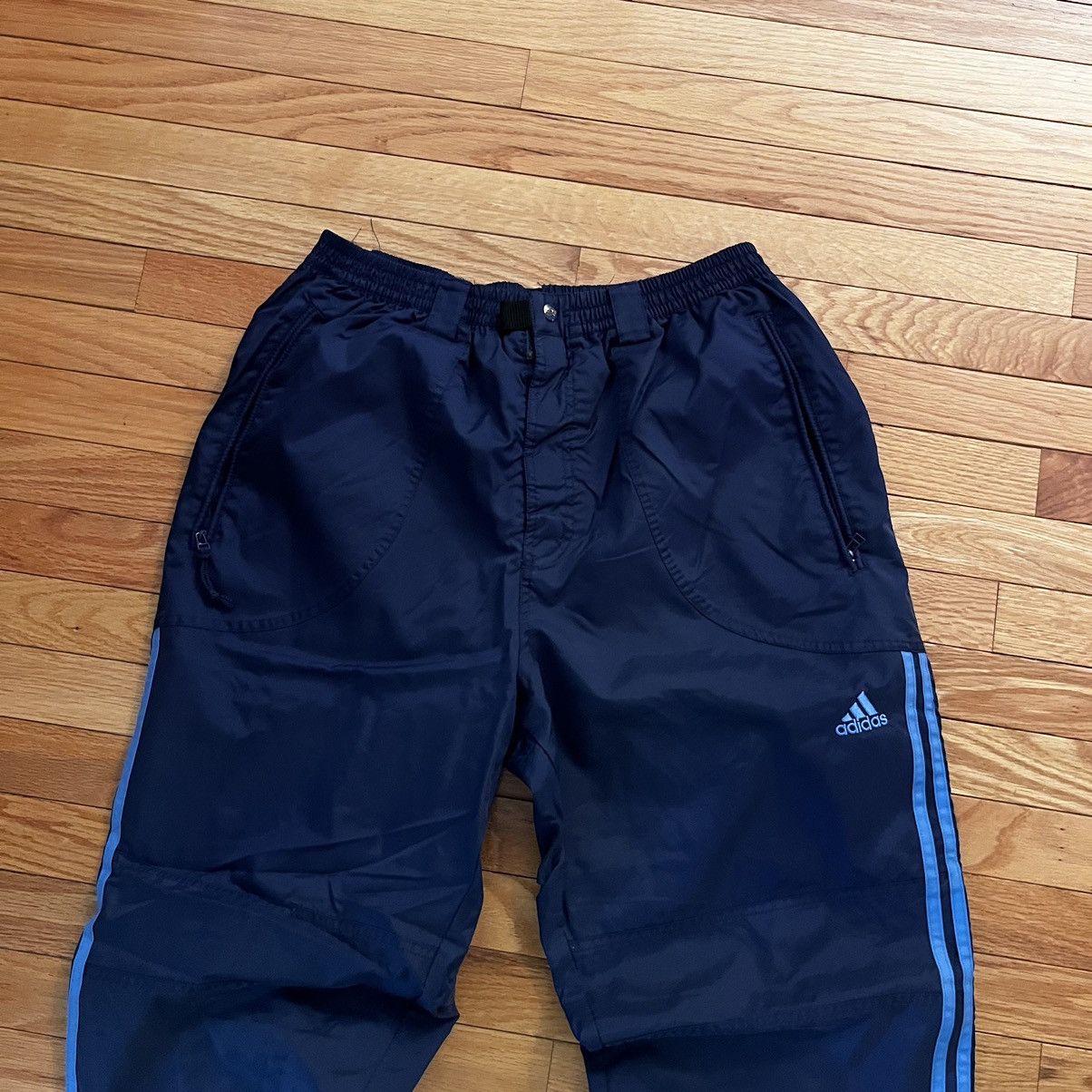 Adidas × Vintage VTG 90s Adidas Nylon Pants Size US 34 / EU 50 - 2 Thumbnail