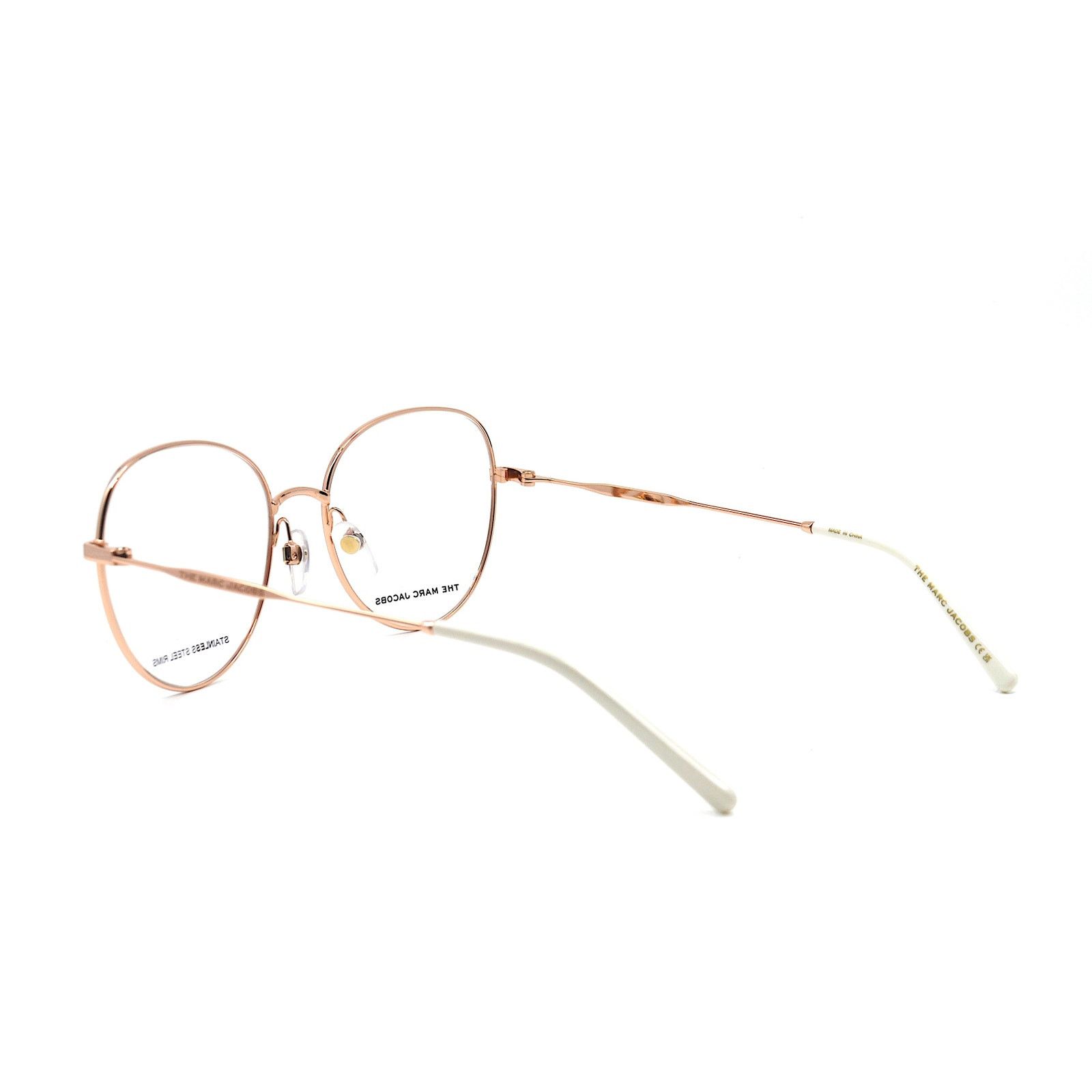 Marc Jacobs NEW MARC JACOBS MARC590 Y3R GOLD IVORY EYEGLASSES FRAME Size ONE SIZE - 8 Thumbnail