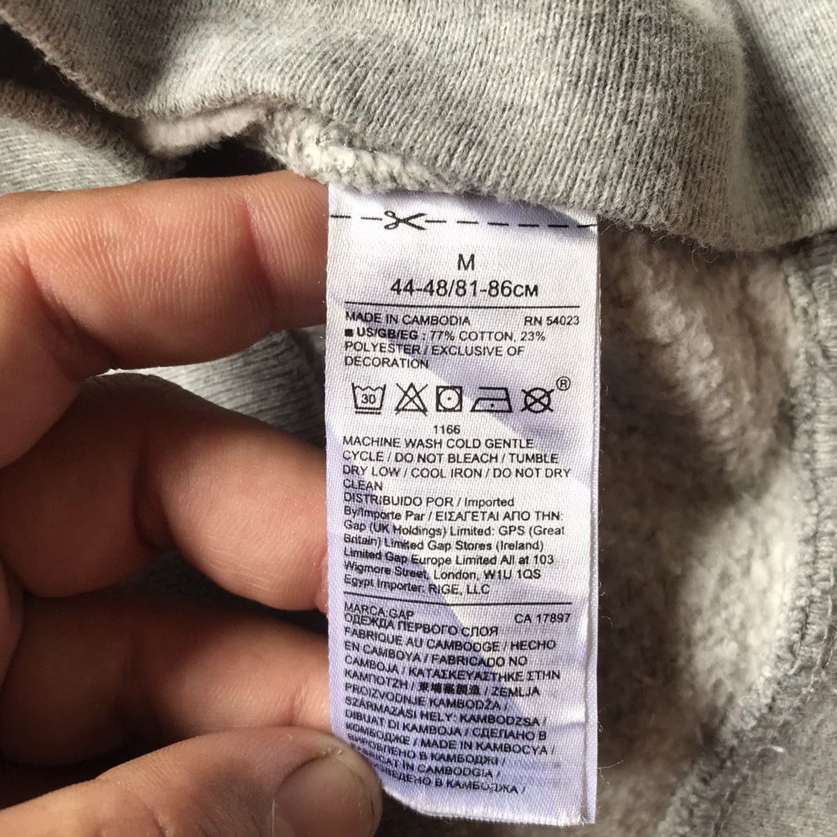 Gap VINTAGE Y2K GAP SPELLOUT CREWNECK Size US M / EU 48-50 / 2 - 8 Thumbnail