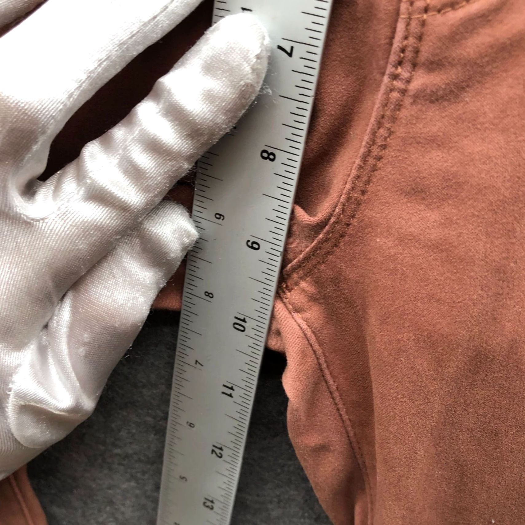 Uniqlo Uniqlo Ezy Skinny Fit Color Jeans Womens S Tan Brown Stretch 27 Inseam Chino Denim 5-Pocket Design Mid Rise Regular Size Size 28" / US 6 / IT 42 - 7 Thumbnail