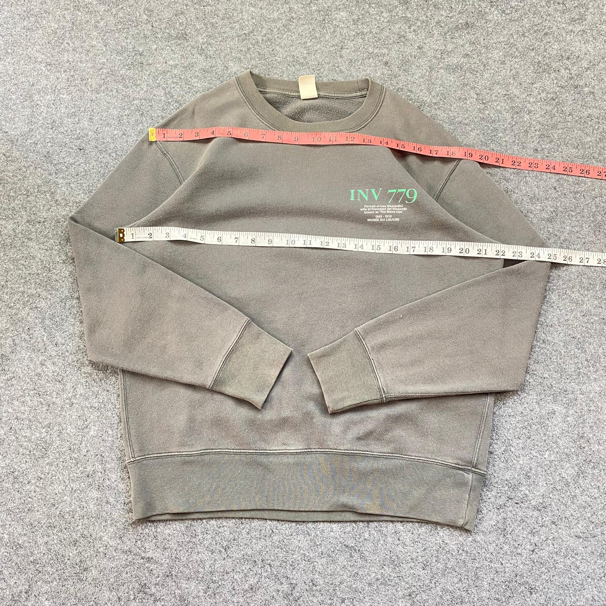 Uniqlo Uniqlo Musee Du Louvre x Peter Saville Monalissa Sweatshirt Size US L / EU 52-54 / 3 - 4 Thumbnail