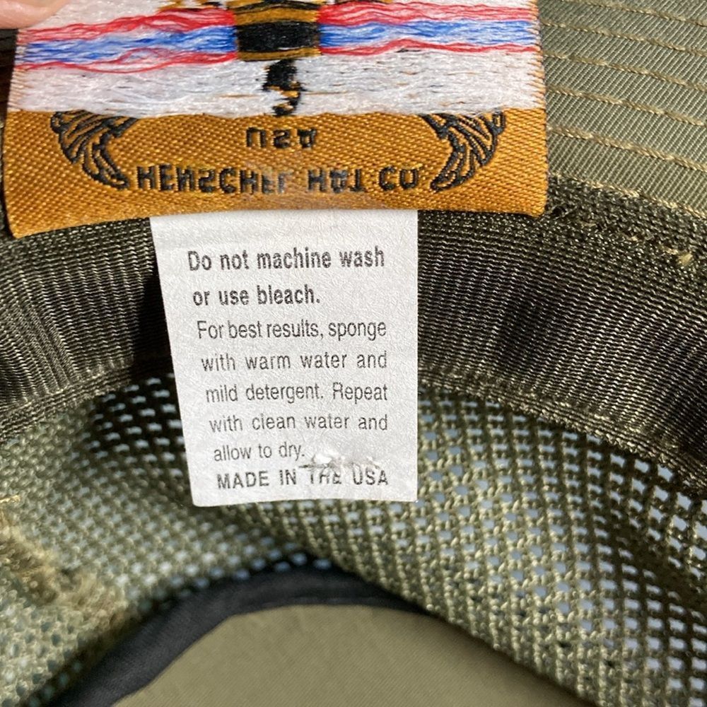 Herschel Supply Co. Green Mesh Pathfinder Henschel Hat Size Small Made in USA SP Size ONE SIZE - 3 Thumbnail