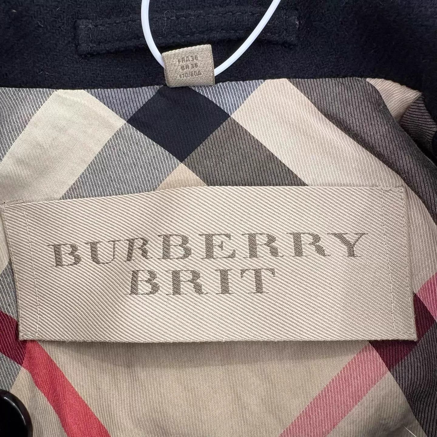 Burberry Burberry Black Double Breasted Wool Coat 38 Size XS / US 0-2 / IT 36-38 - 3 Thumbnail