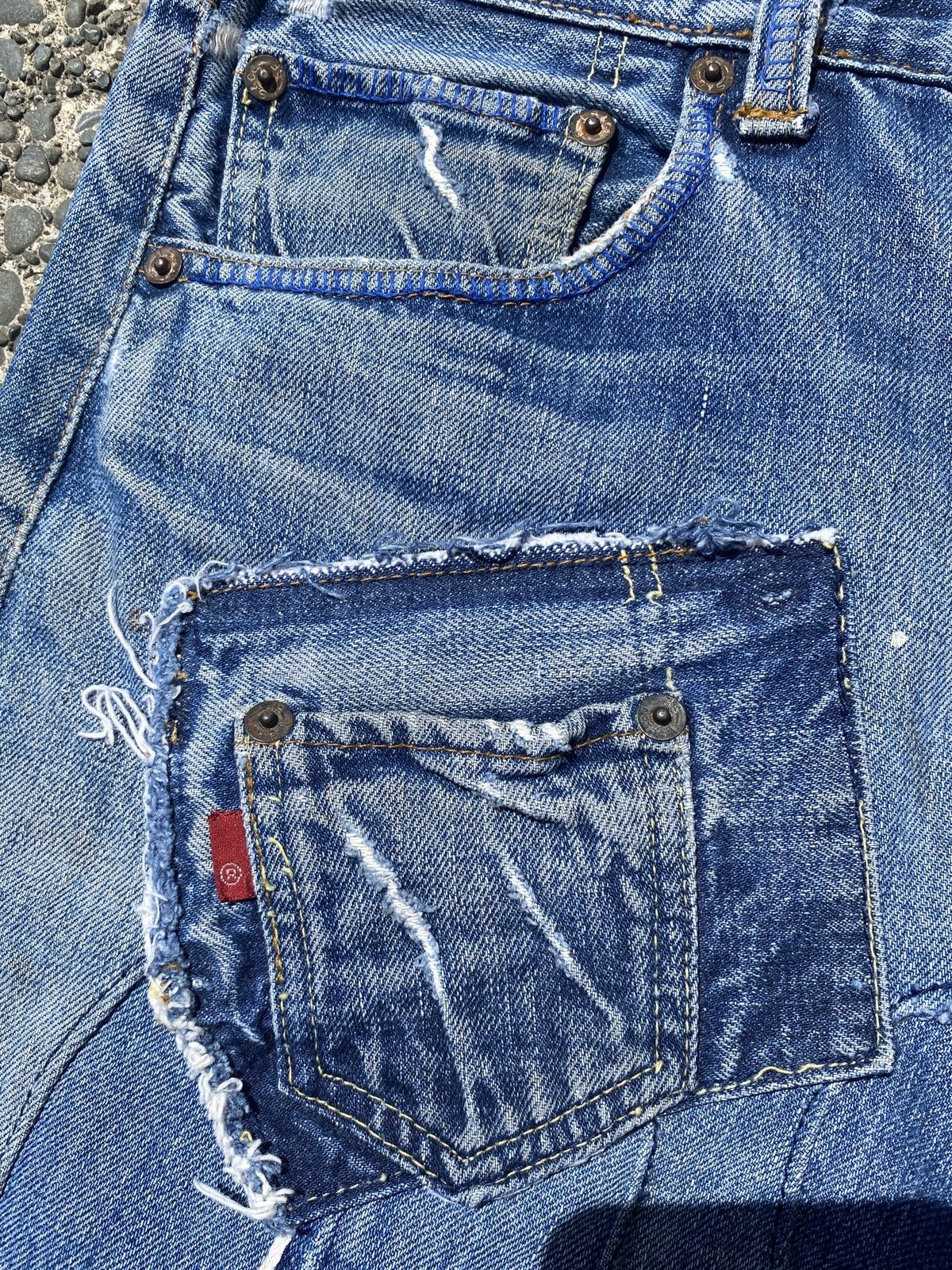 Levi's Vintage 1969 Levis Big E 501xx Selvedge Jeans USA 30 x 30 Size US 30 / EU 46 - 8 Thumbnail