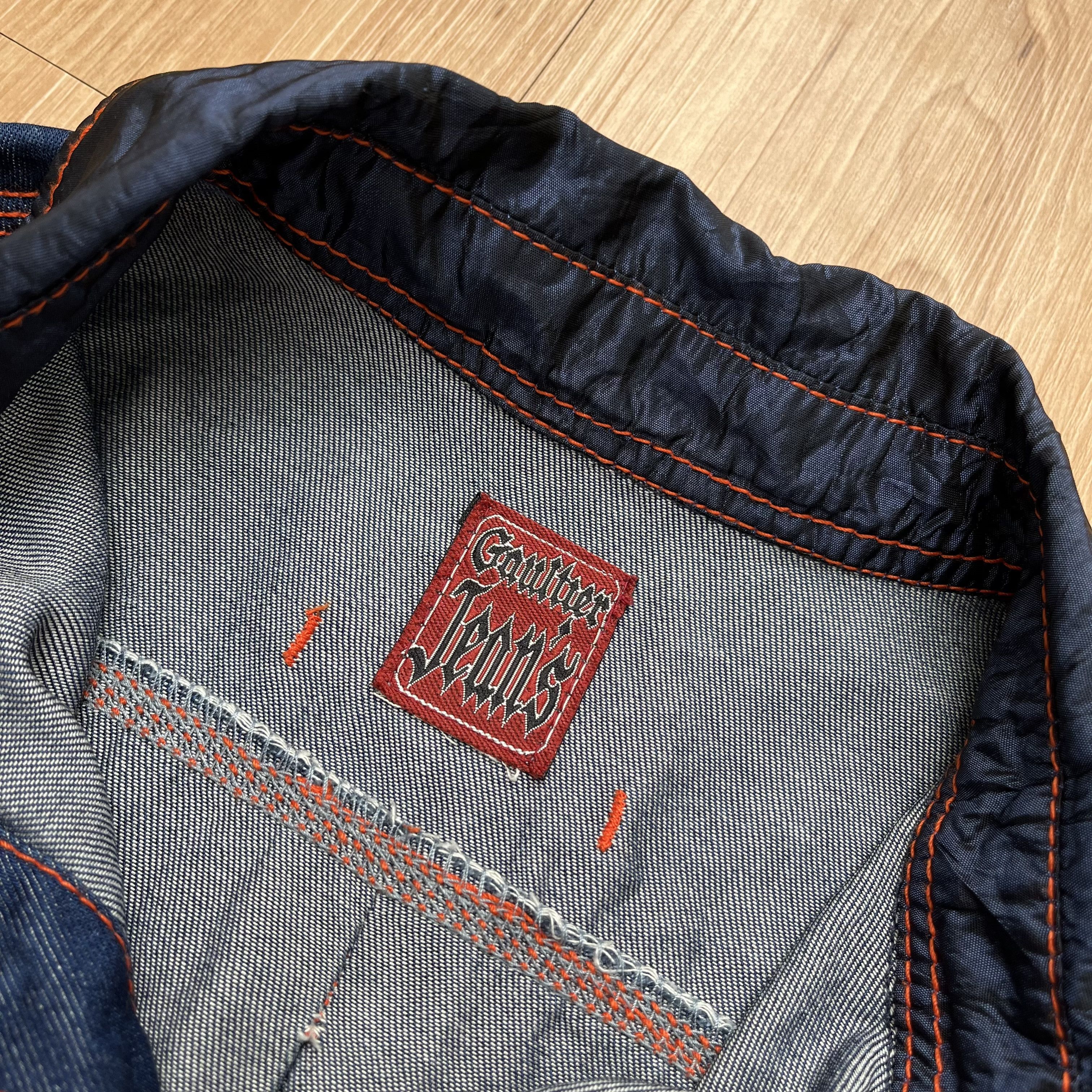 Jean Paul Gaultier Jean Paul Gaultier "Jeans Gaultier" Denim And Sateen Shirt Size US M / EU 48-50 / 2 - 5 Thumbnail