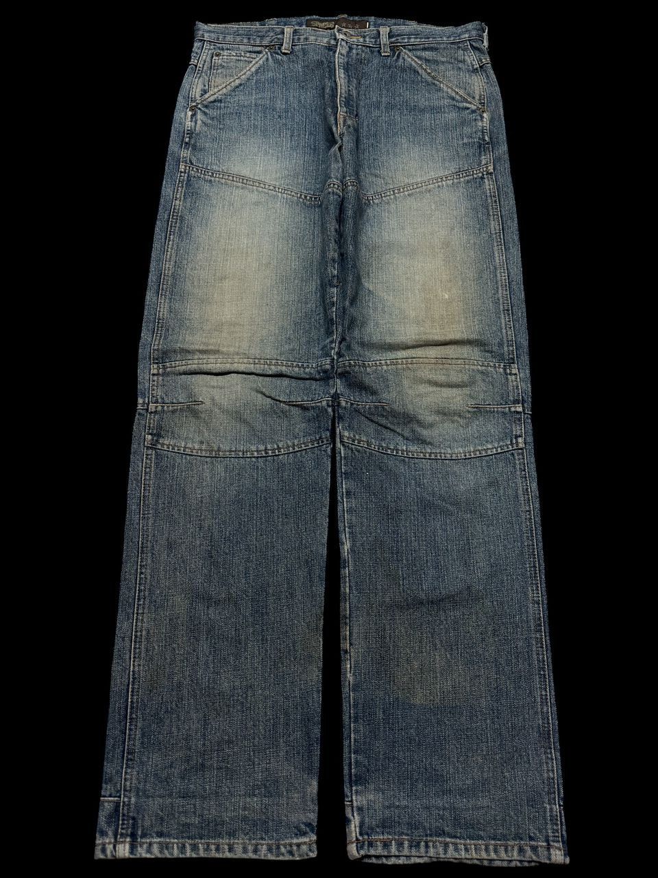 Vintage Spaceg Rusty Mudwash Insane Double Knee workwear