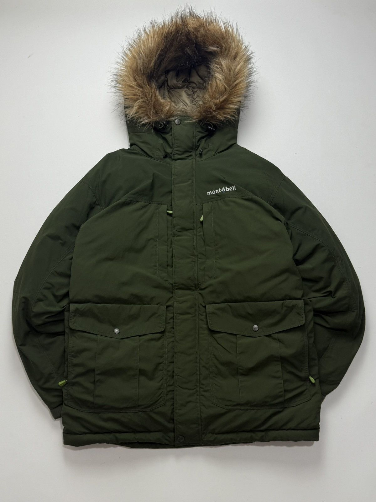 Montbell Montbell Fur Logan Down Parka khaki green Size US L / EU 52-54 / 3 - 1 Thumbnail