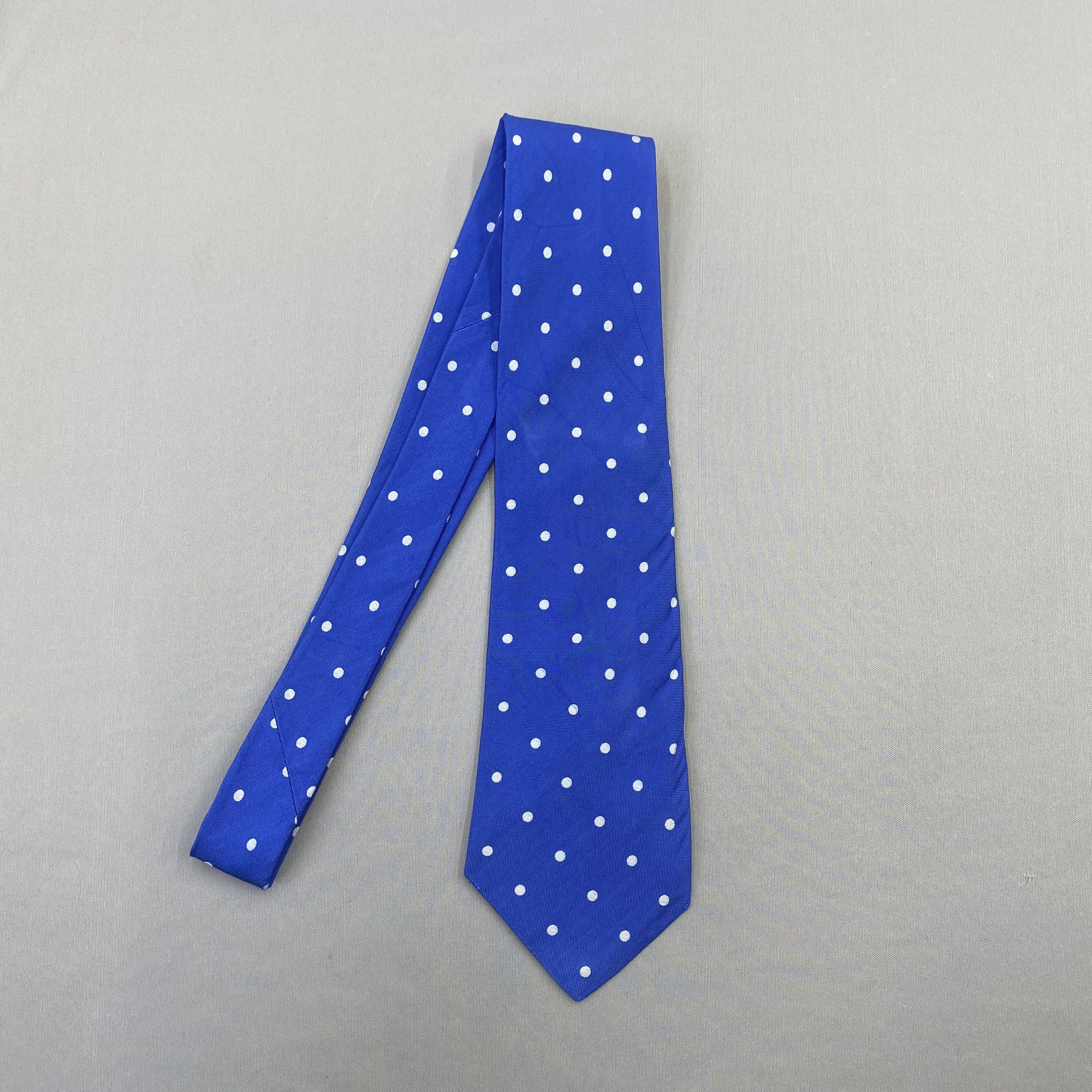Drake's Vintage Drakes SILK Necktie Cravate Pure Silk Neck Tie Size ONE SIZE - 4 Thumbnail