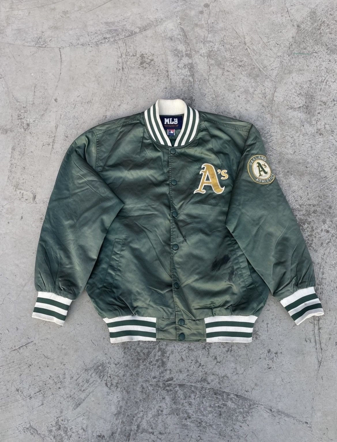 MLB Vintage Athletic MBL Baseball League jacket Size US L / EU 52-54 / 3 - 1 Thumbnail