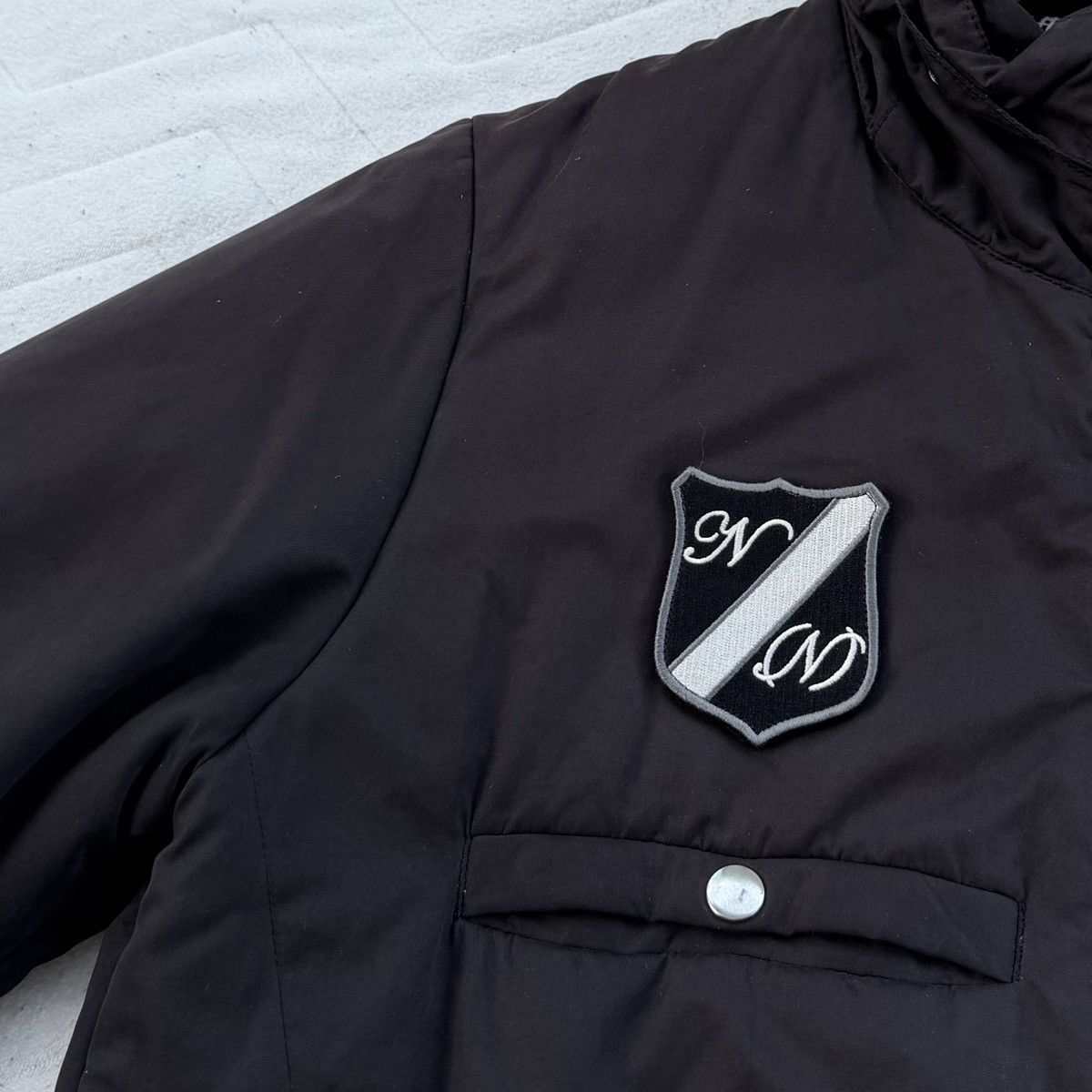 Number (N)ine SS '07- Number Nine- Musical Lining Crest Logo Puffer Jacket Size US M / EU 48-50 / 2 - 19 Thumbnail
