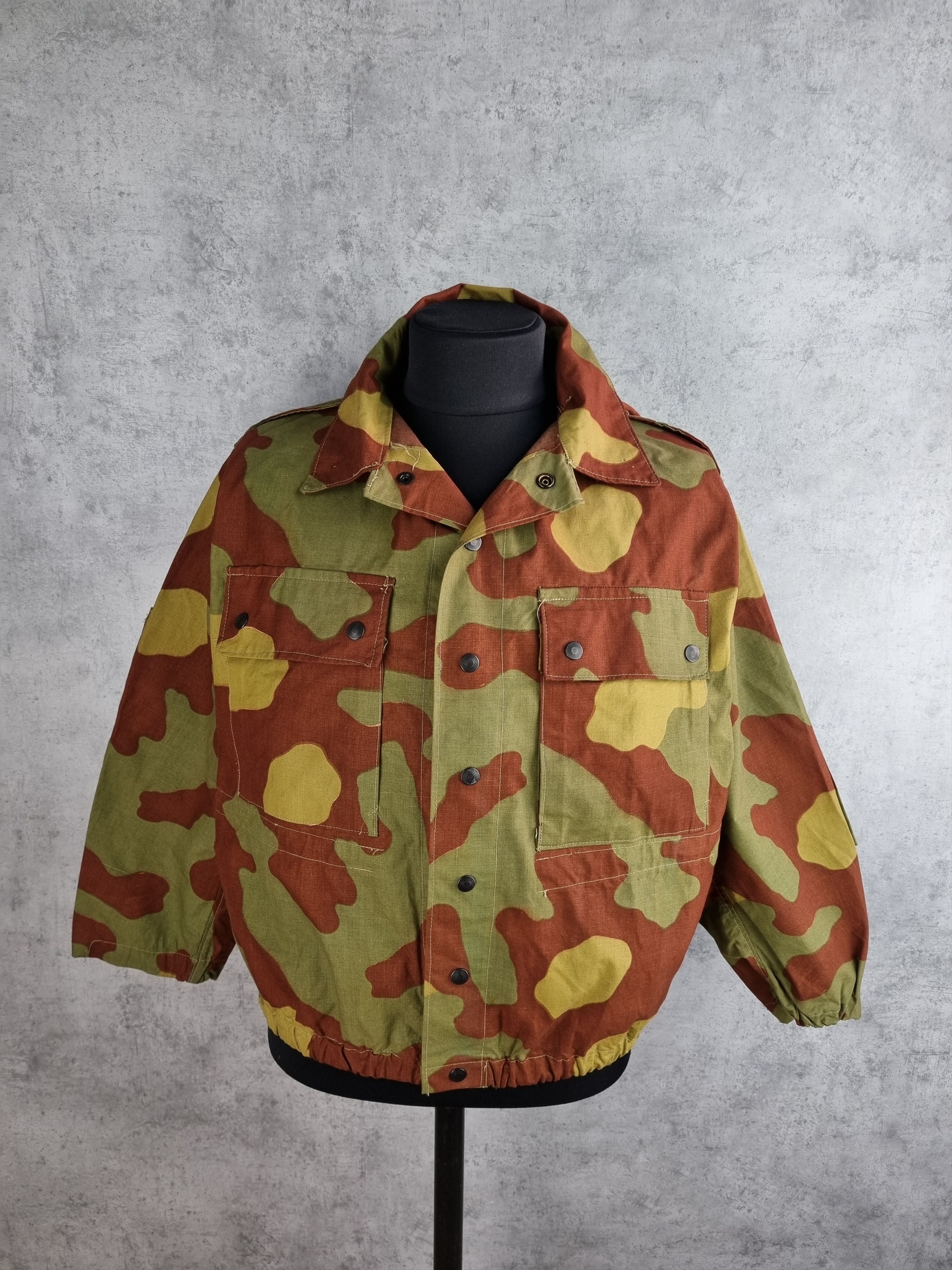 Vintage 1966 Italian Paratrooper Safam San Marco Pattern Shirt Size US M / EU 48-50 / 2 - 18 Thumbnail