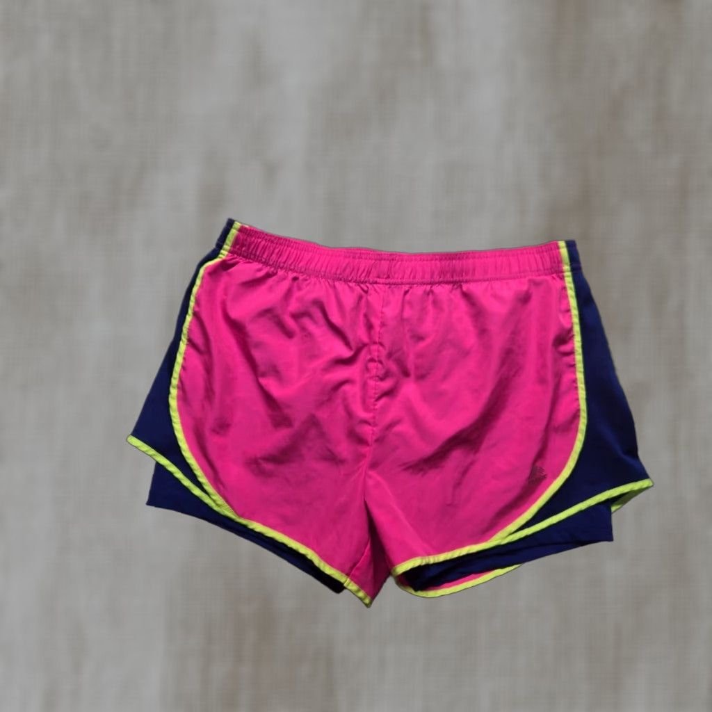 Vintage RBX Running Shorts Pink Elastic Adult Women's Size L Large Size 36" / US 14 / IT 50 - 1 Thumbnail