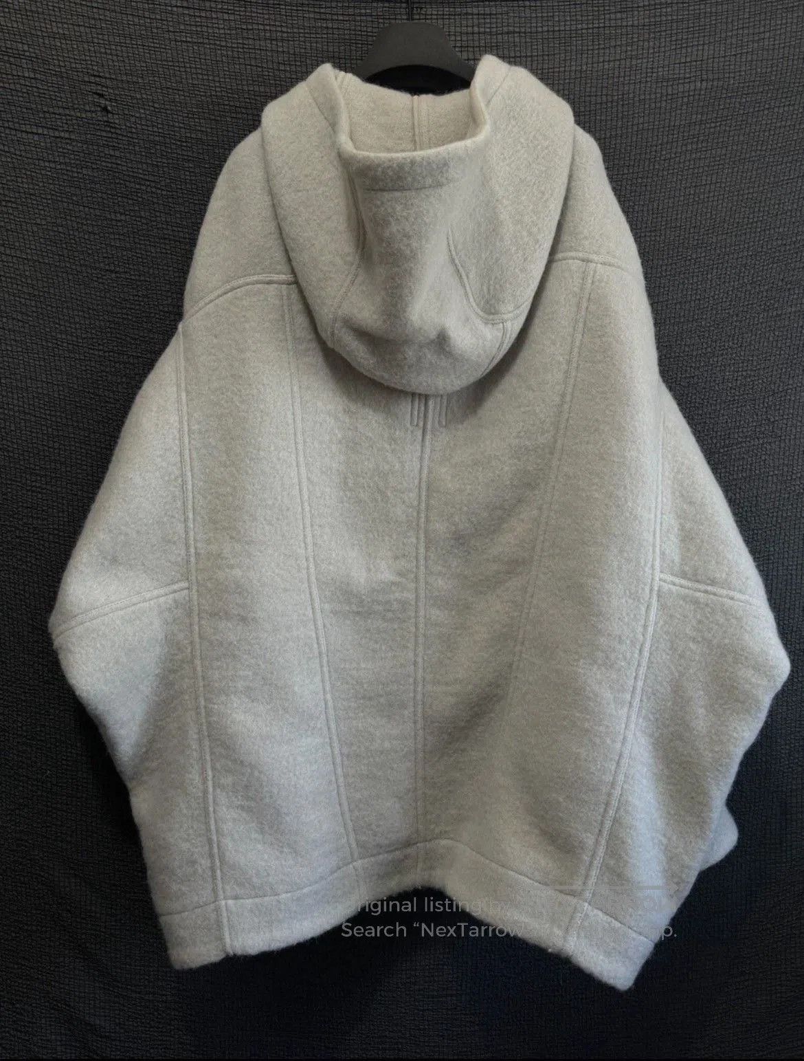 Rick Owens oversized batwing hooded jacket by Rick Owens. Size US L / EU 52-54 / 3 - 3 Thumbnail