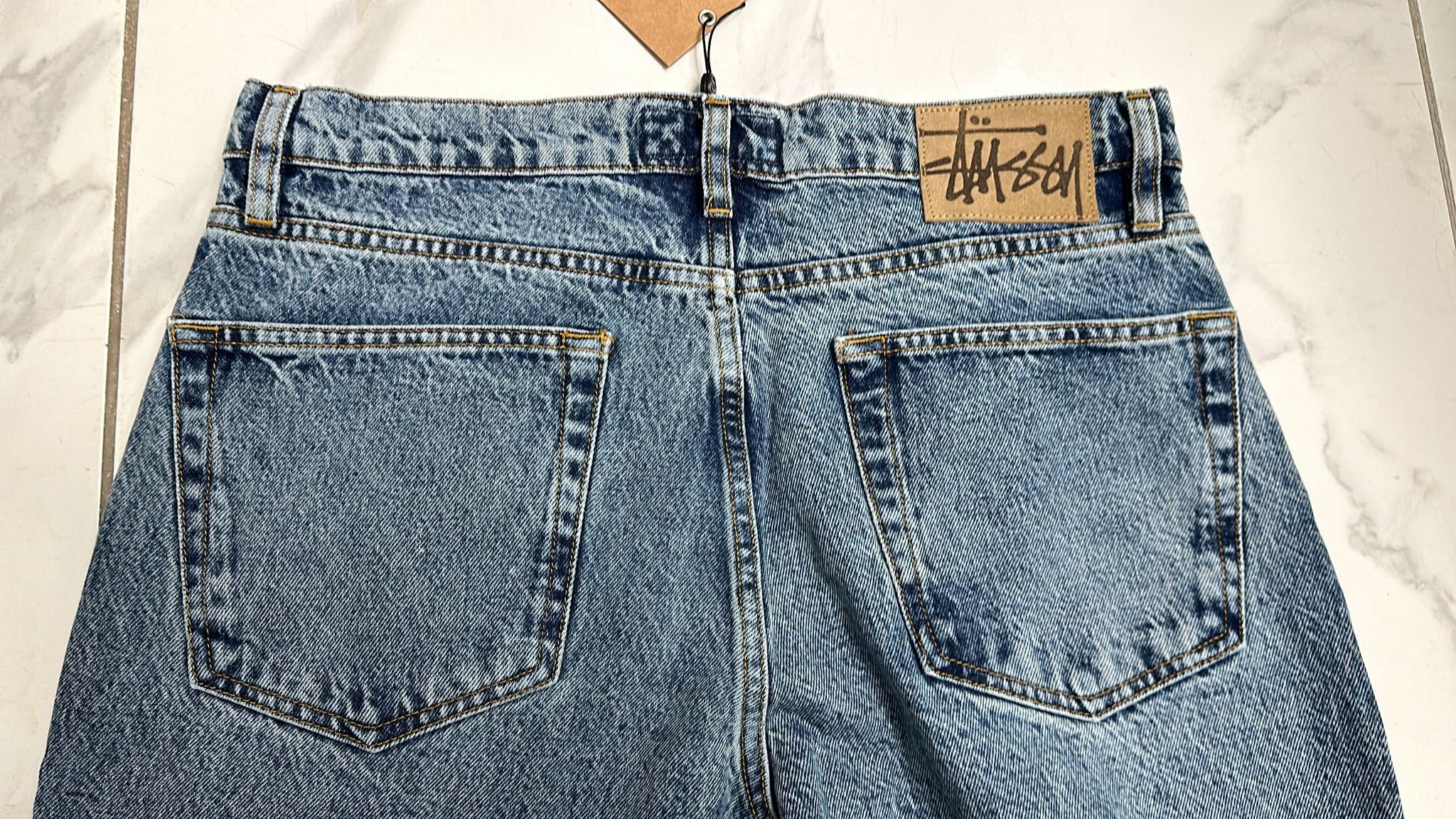 Stussy Stussy Classic Jean Denim Washed Blue Size 38 Size US 38 / EU 54 - 6 Thumbnail