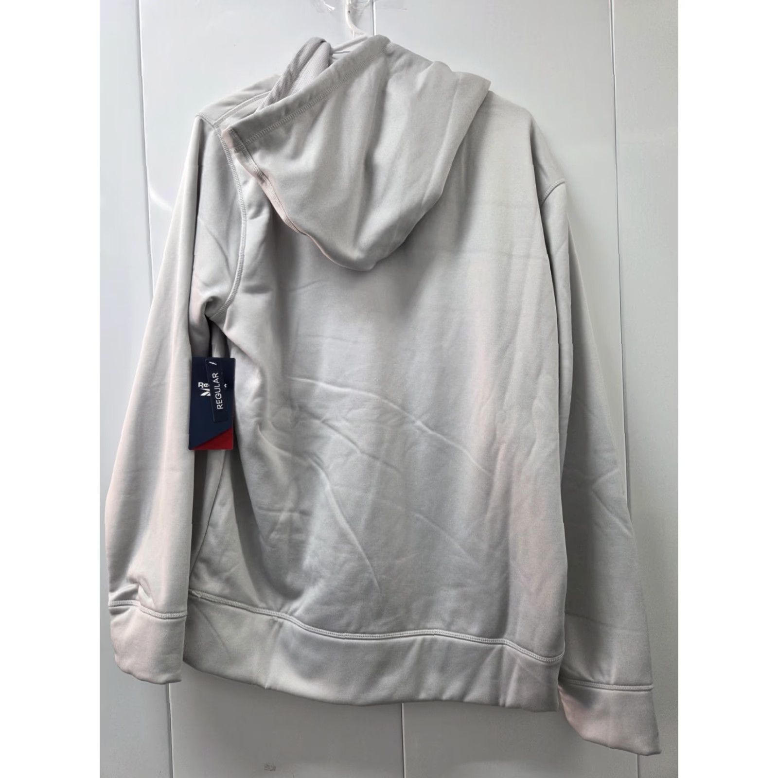 Reebok NWT Reebok Mens Regular Long Sleeve Quantum Hoodie Lt Grey Size L #8358 Size US L / EU 52-54 / 3 - 2 Thumbnail