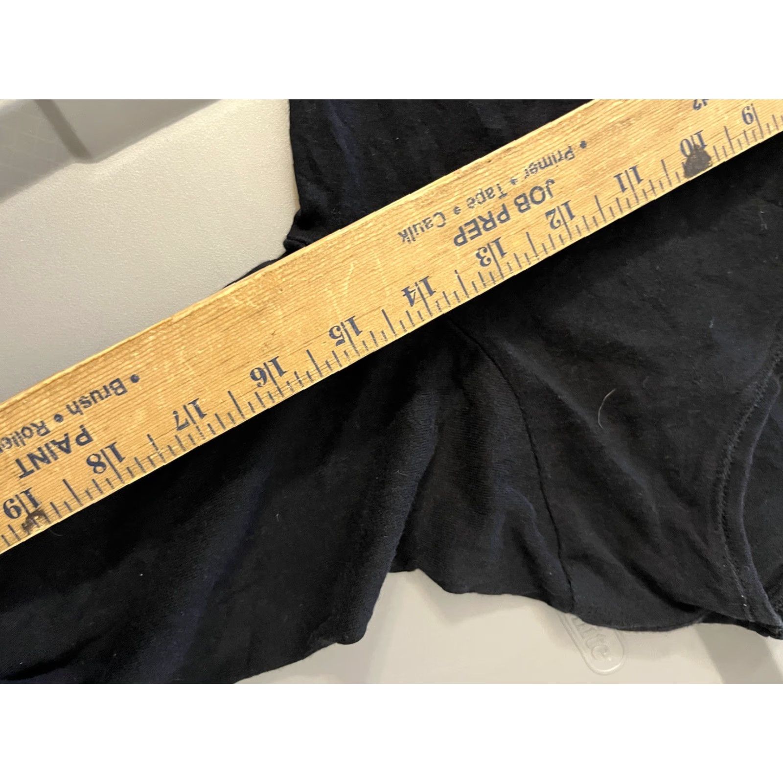 H&M VINTAGE H&M Shirt Women Size M Long Sleeve Organic Cotton Casual Black 90s Classic Size M / US 6-8 / IT 42-44 - 5 Thumbnail