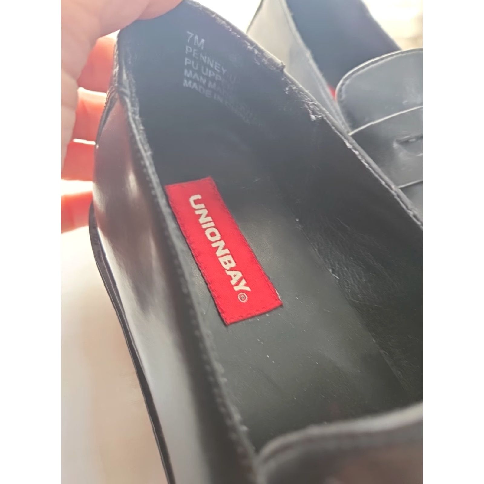 Vintage VINTAGE Unionbay Women Platform Heel Lug Oxford Penny Loafers Black 7M Y2K Chunky Block Heel 90s Punk Gothic Grunge Clubwear Festival Rock Shoes Size US 7 / IT 37 - 4 Thumbnail
