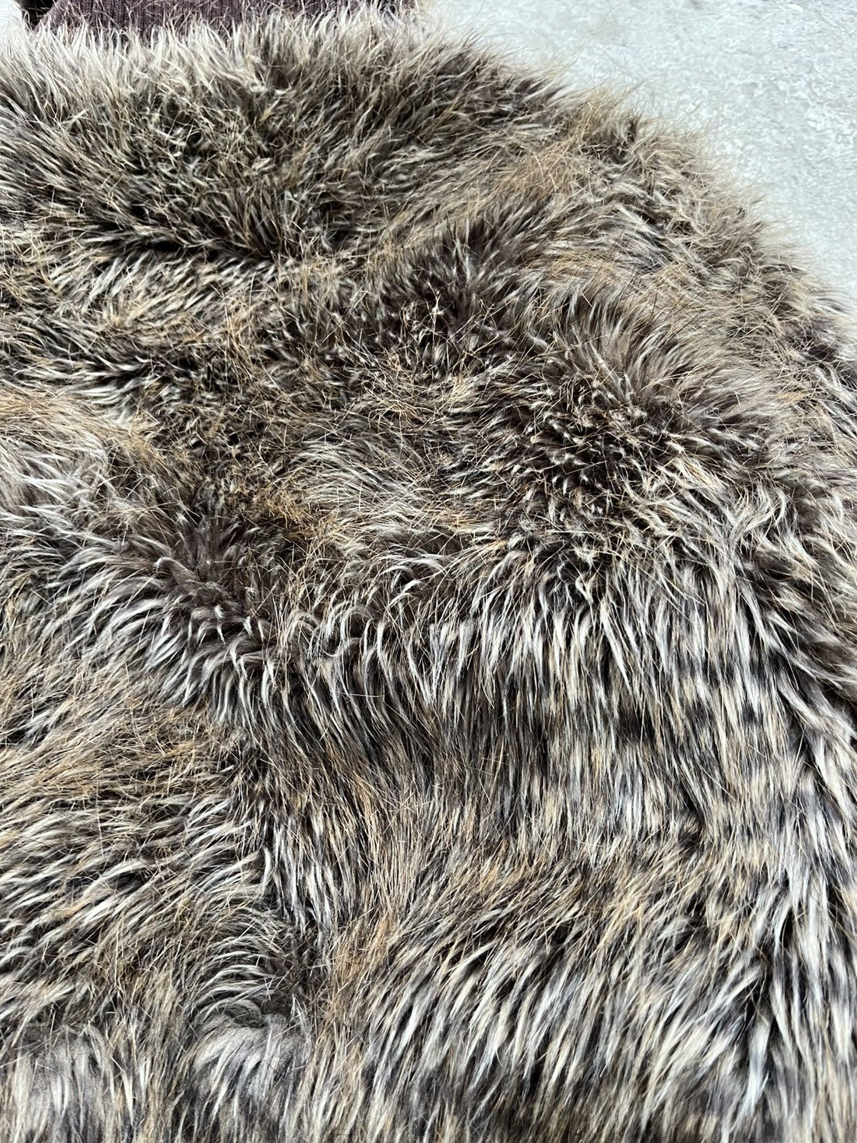 20471120 × If Six Was Nine × Le Grande Bleu (L.G.B.) Vintage Japanese Cropped Eco Fur Faux Fluffy Jacket Coat Y2K Size M / US 6-8 / IT 42-44 - 14 Thumbnail
