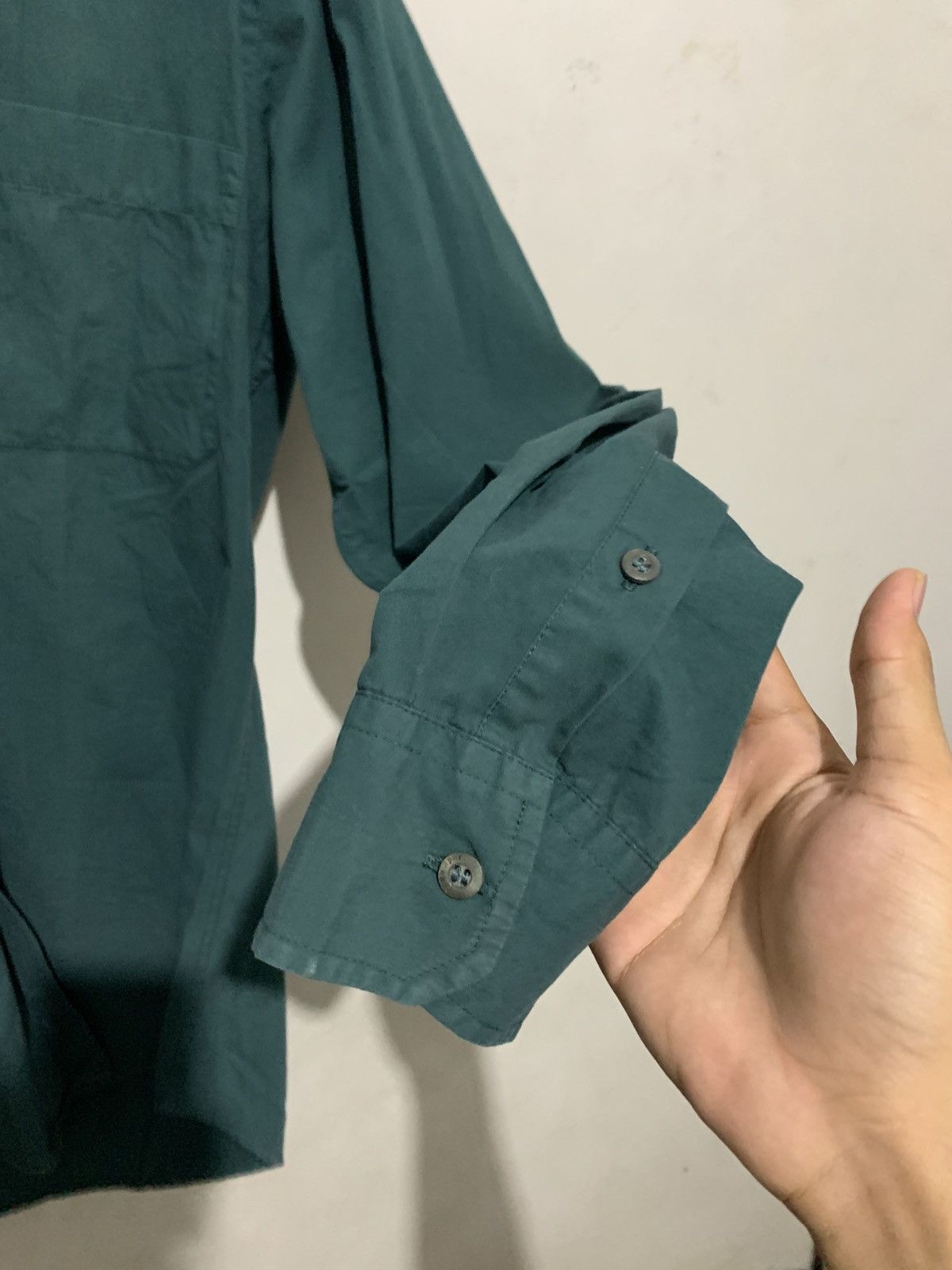 Ermenegildo Zegna Zegna Sport Men Shirts Green Size S Second Original Size US S / EU 44-46 / 1 - 6 Thumbnail