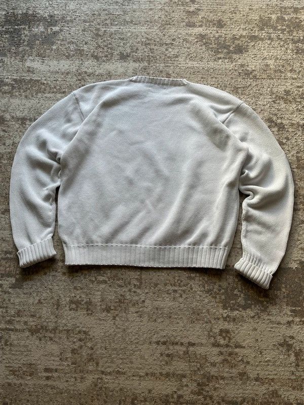 Polo Ralph Lauren Polo Ralph Lauren Sz XL Sweater Crewneck Small Pony White Size US XL / EU 56 / 4 - 6 Thumbnail