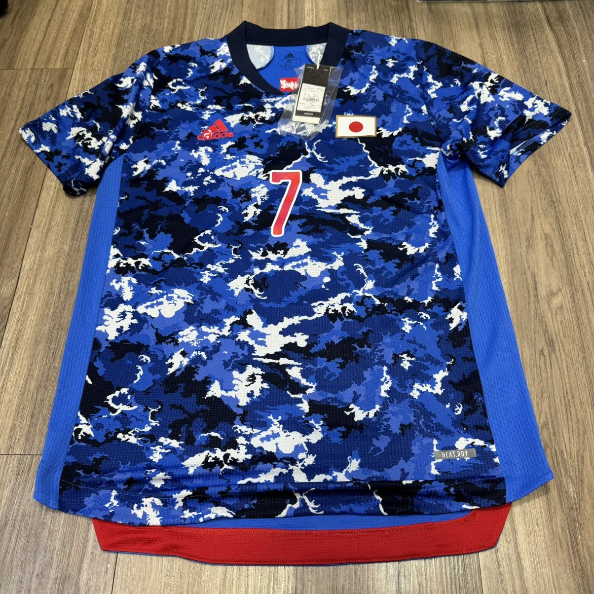 Adidas Japan olympic game 2020 home shirt #7 Kubo(bnwt) Size US L / EU 52-54 / 3 - 1 Thumbnail