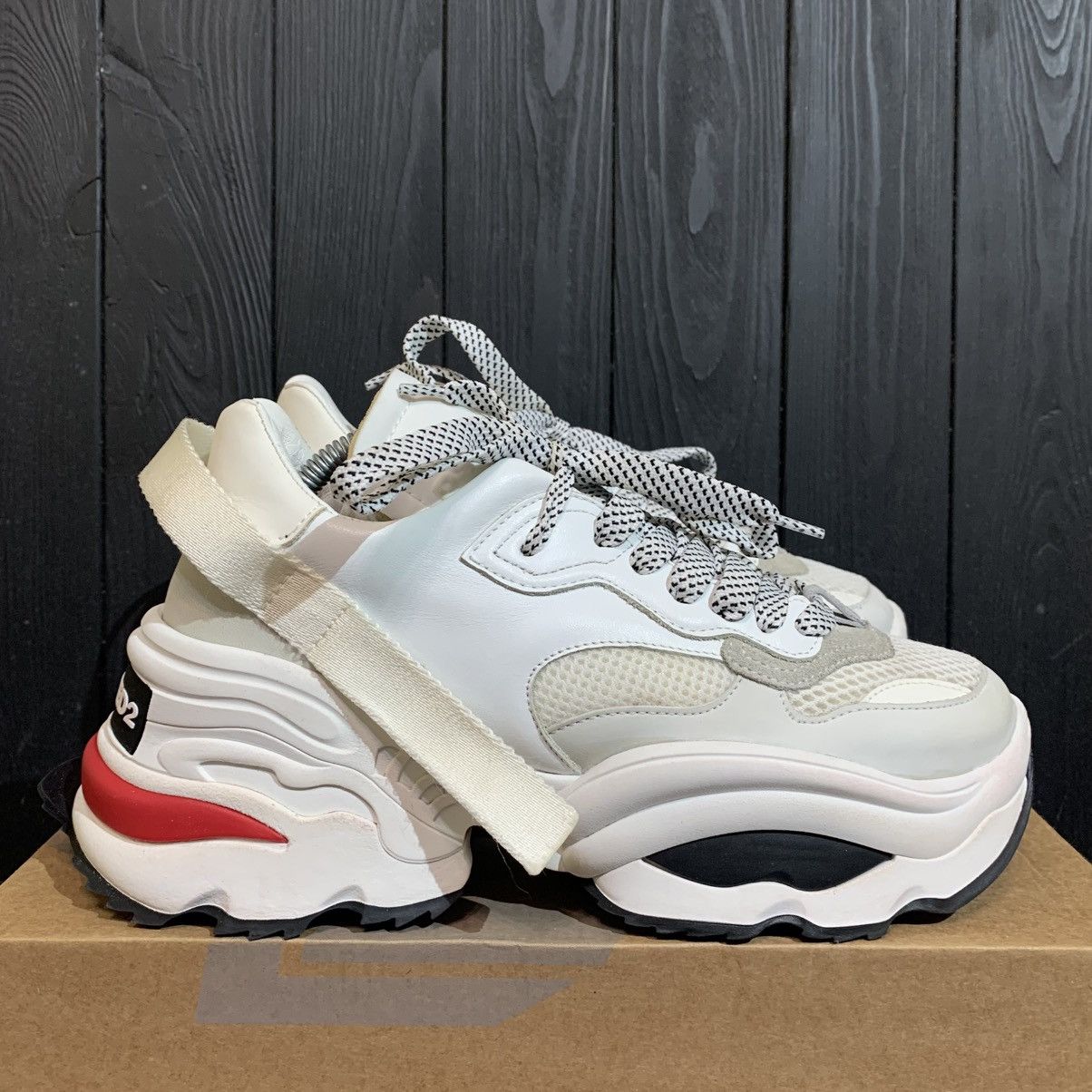 Dsquared2 Dsquared2 Giant Women’s Baskets Shoes Pour HOMME Size 39 Size US 9 / IT 39 - 1 Thumbnail