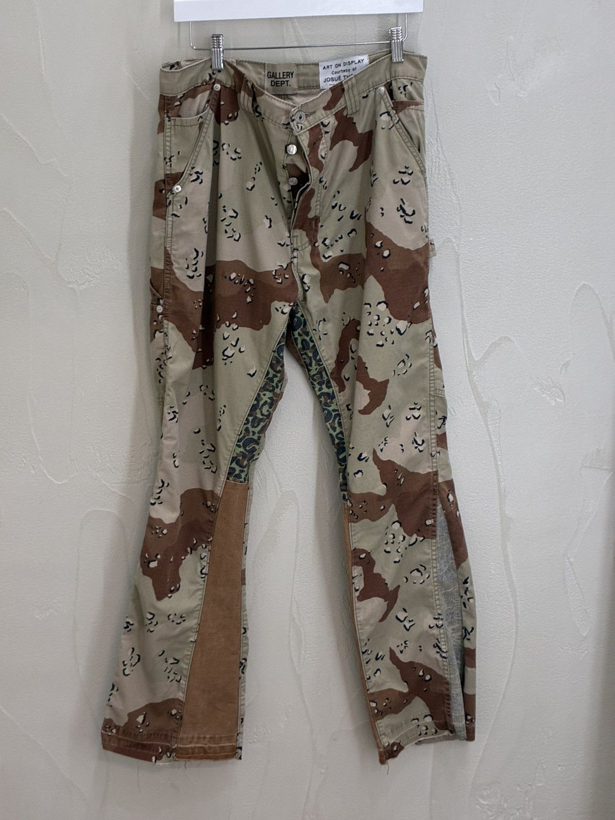 Gallery Dept La Flare迷彩パンツカジュアルロングパンツ 31 Gallery Dept La Flare | Grailed