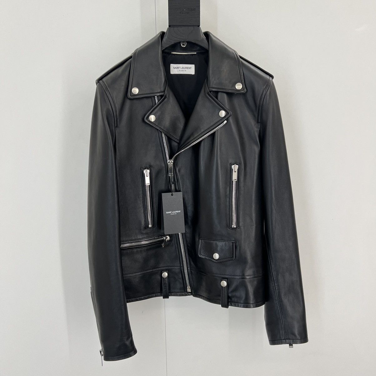 Saint Laurent Paris Saint Laurent L01 Motorcycle Jacket in XL | Grailed
