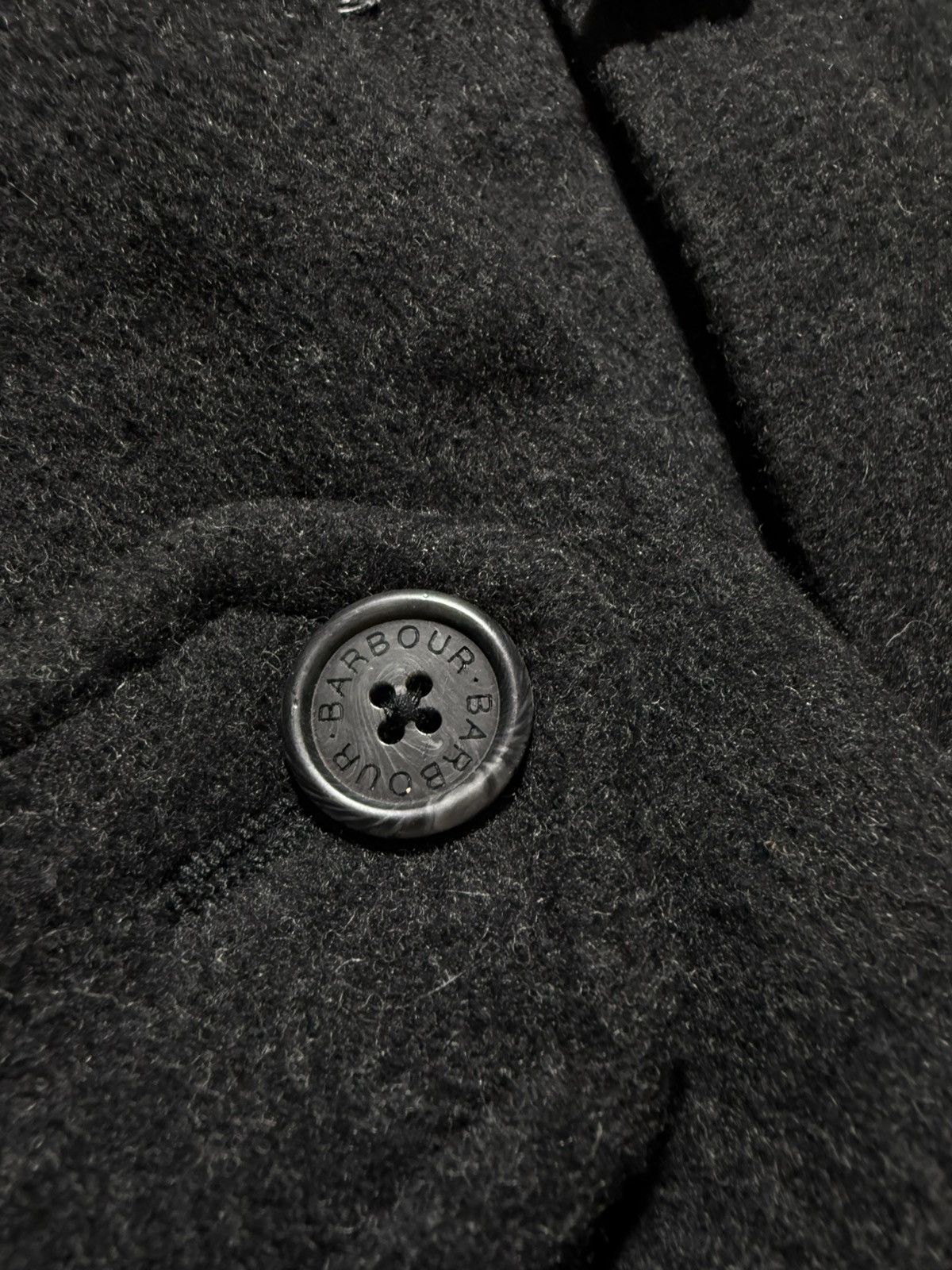 Barbour Vintage Barbour Duffle Wool Coat Size US XXL / EU 58 / 5 - 15 Thumbnail