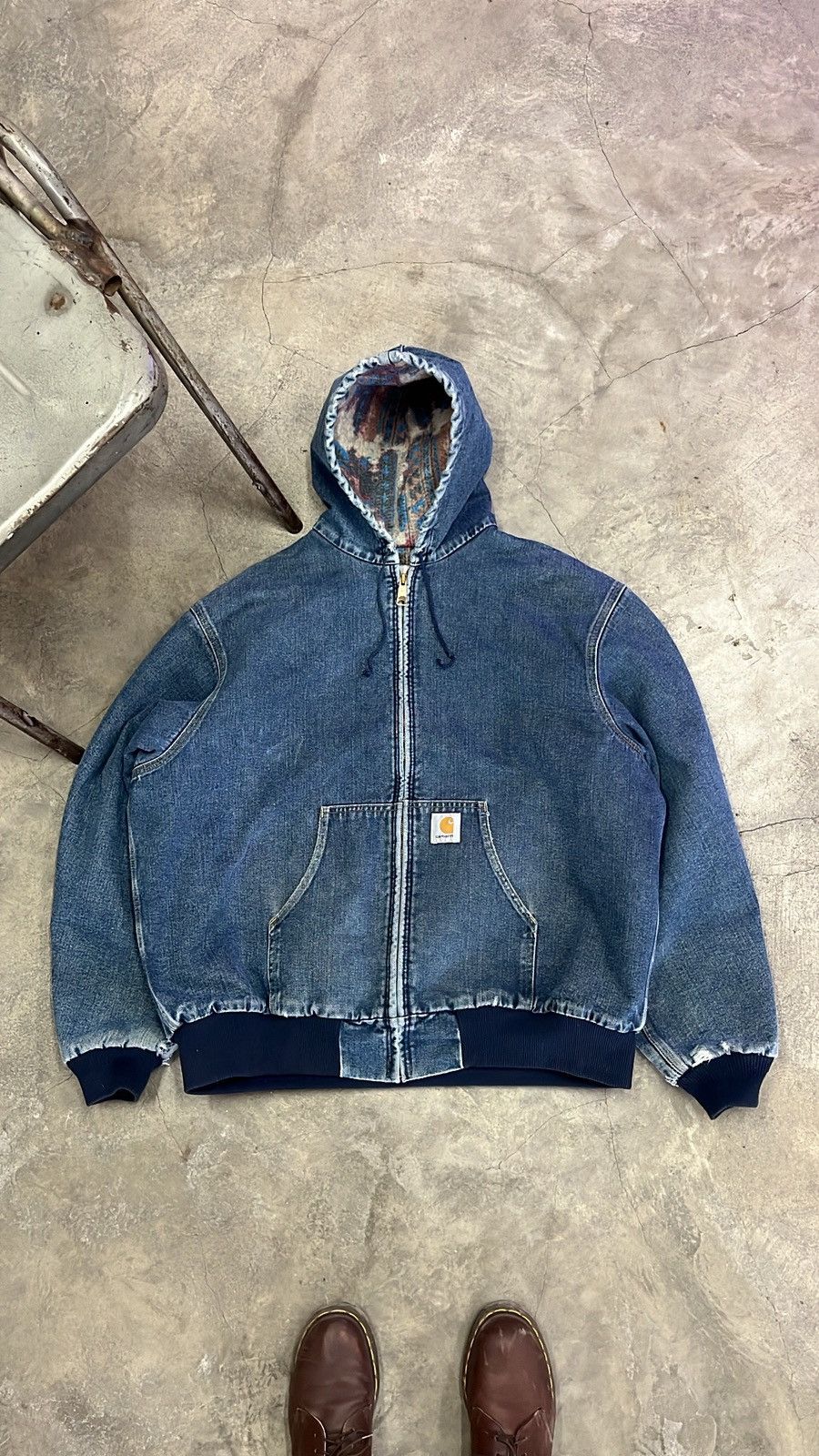 Carhartt Duck Denim jacket Asap Rocky