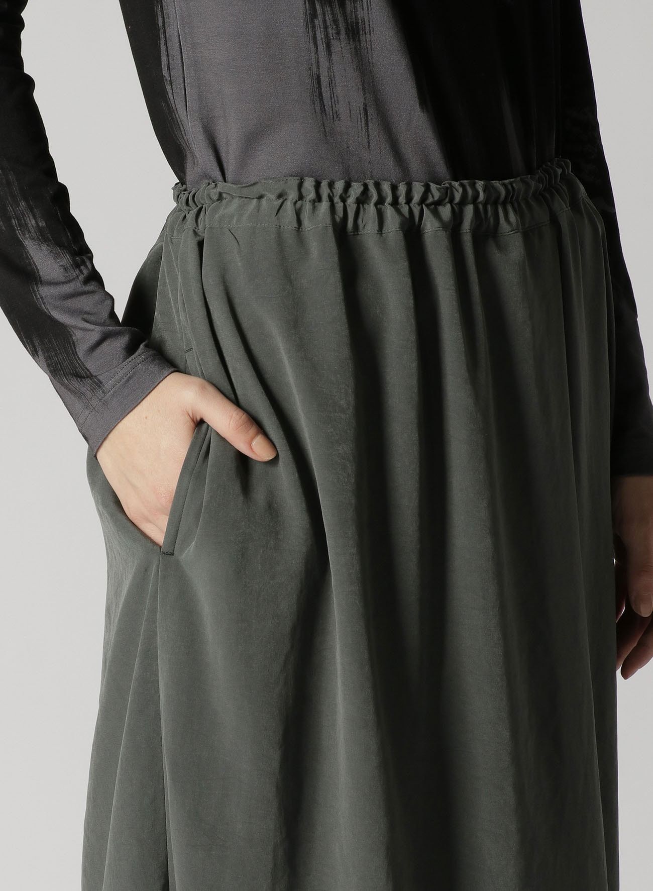 Yohji Yamamoto Y's Yohji Yamamoto - WOOL GABARDINE 2-WAY SKIRT WIDE PANTS Size 28" / US 6 / IT 42 - 17 Thumbnail