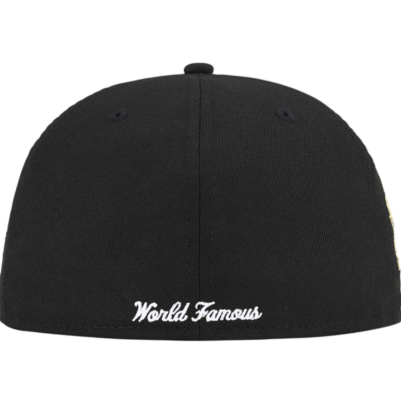 New Era × Supreme Supreme Championship Box Logo Fitted Hat Black Deadstock Size ONE SIZE - 4 Thumbnail