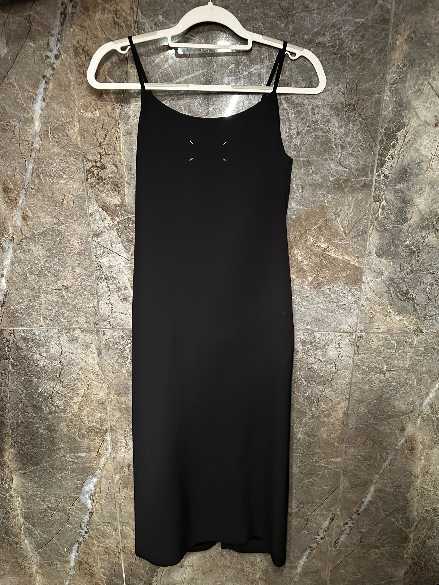 Maison Margiela Maison Margiela 01 Black Button-Front Slip Dress Size S / US 4 / IT 40 - 2 Thumbnail