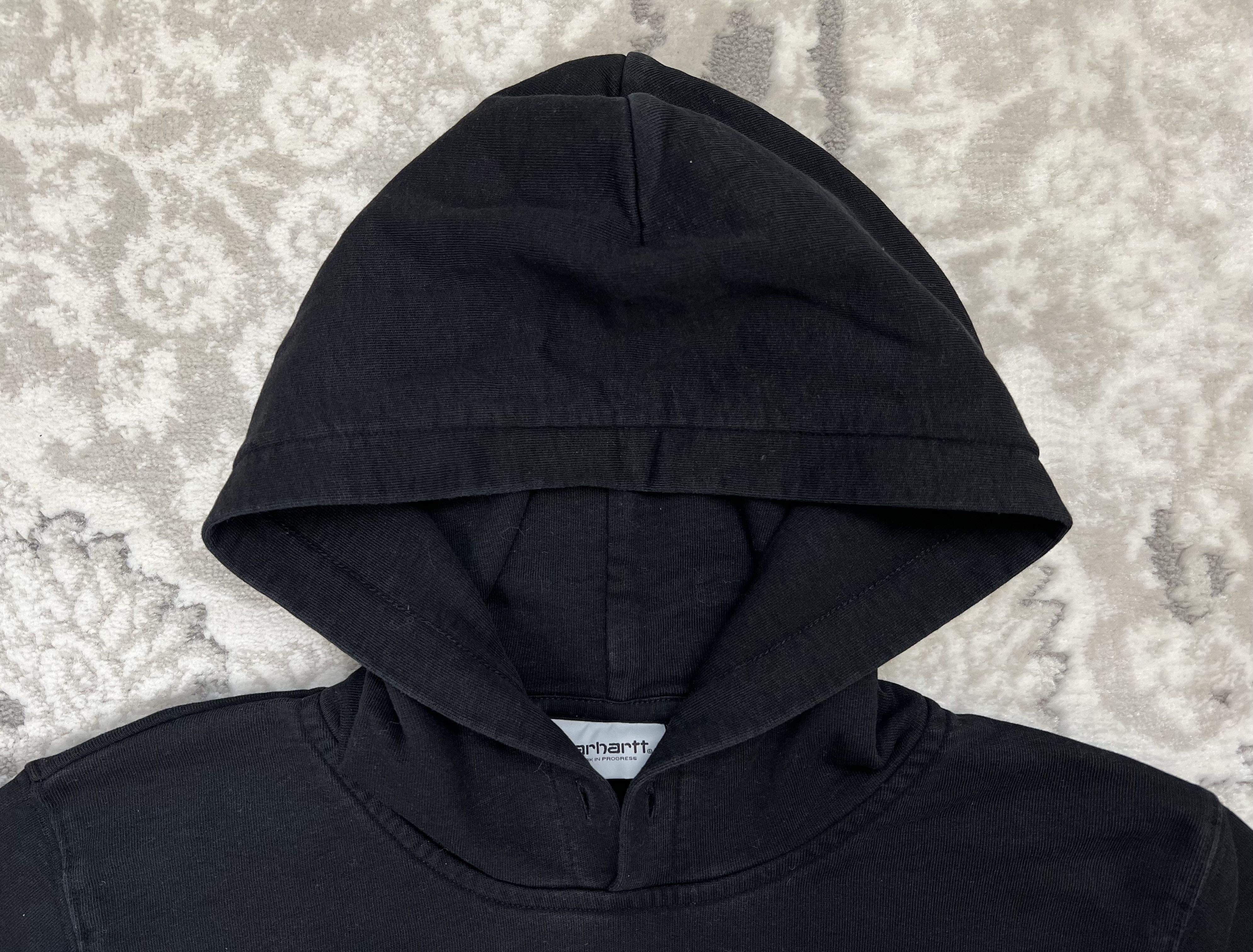 Carhartt Wip Carhartt Wip Black Hooded College Sweatshirt Men S Size US S / EU 44-46 / 1 - 4 Thumbnail