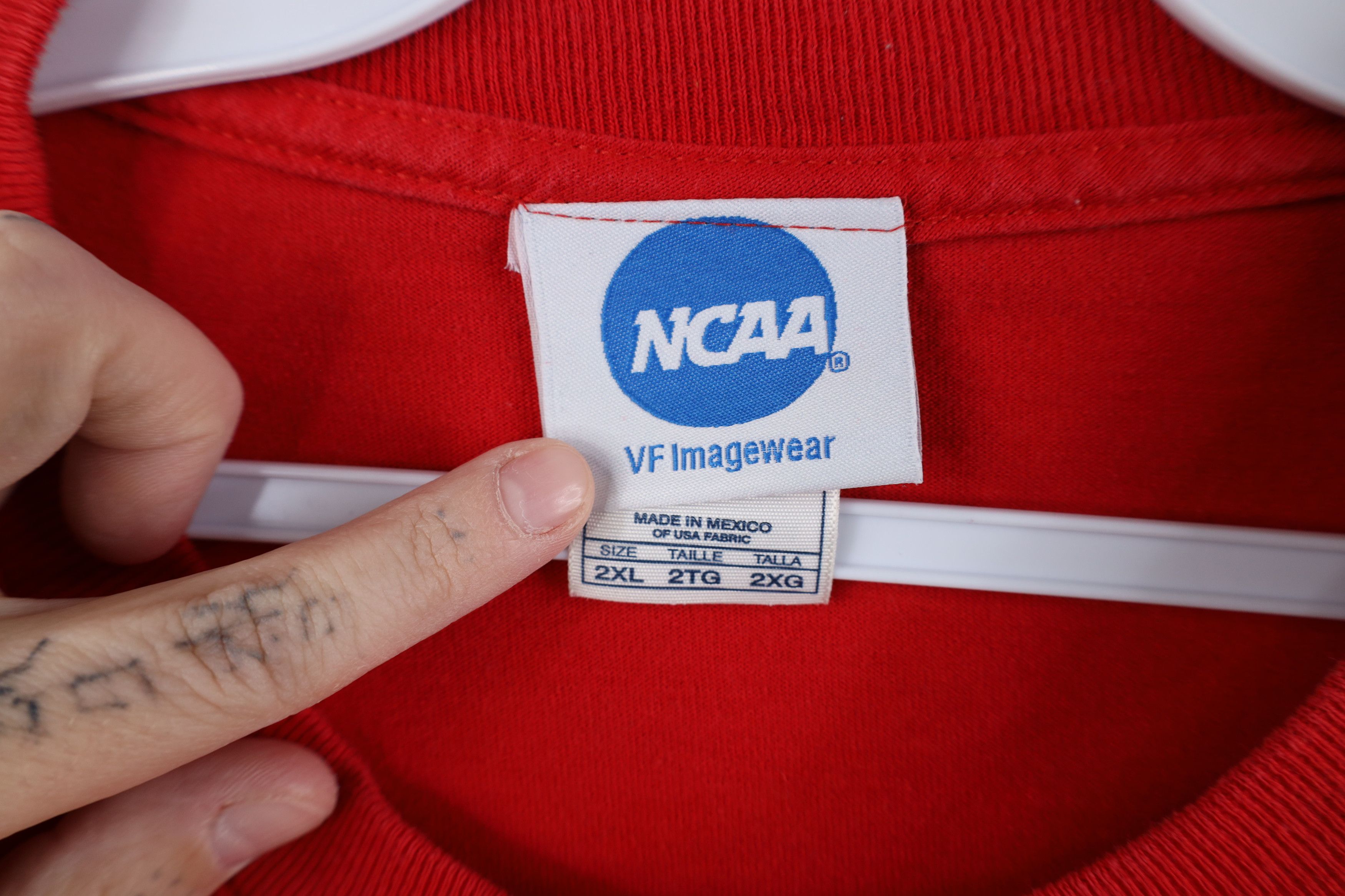 Vintage Vintage Ohio State University Football Long Sleeve T-Shirt Size US XXL / EU 58 / 5 - 9 Thumbnail