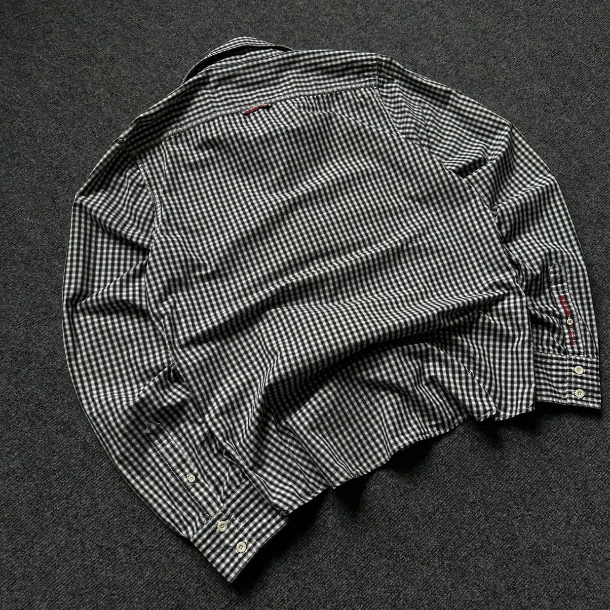 Superdry VTG Checked Shirt Superdry Button Up Size XL White Black Size US XL / EU 56 / 4 - 4 Thumbnail