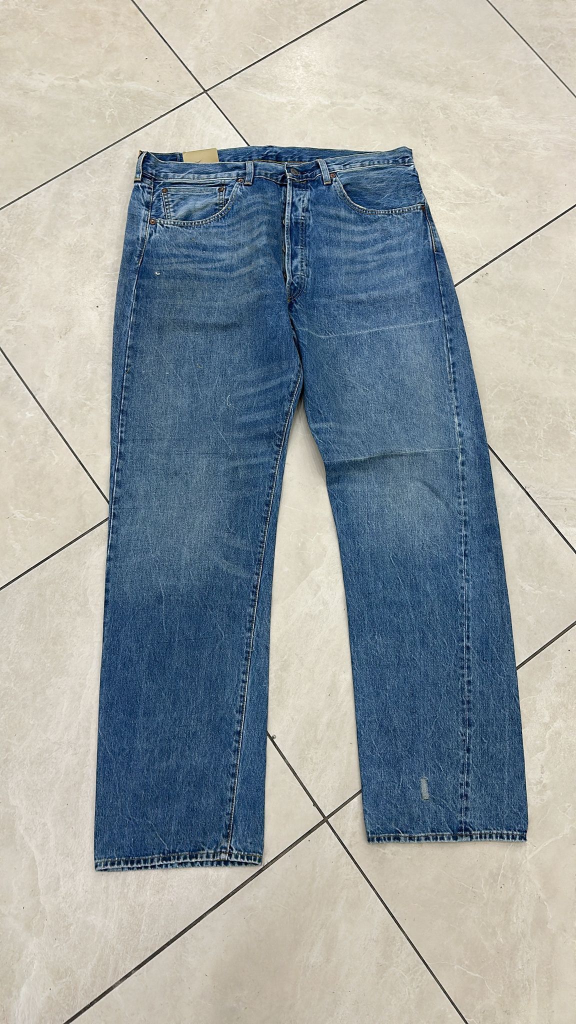 Levi's Vintage Clothing LVC Levi's Vintage Clothing 1955 501XX BigE Selvedge Jeans Size US 38 / EU 54 - 2 Thumbnail