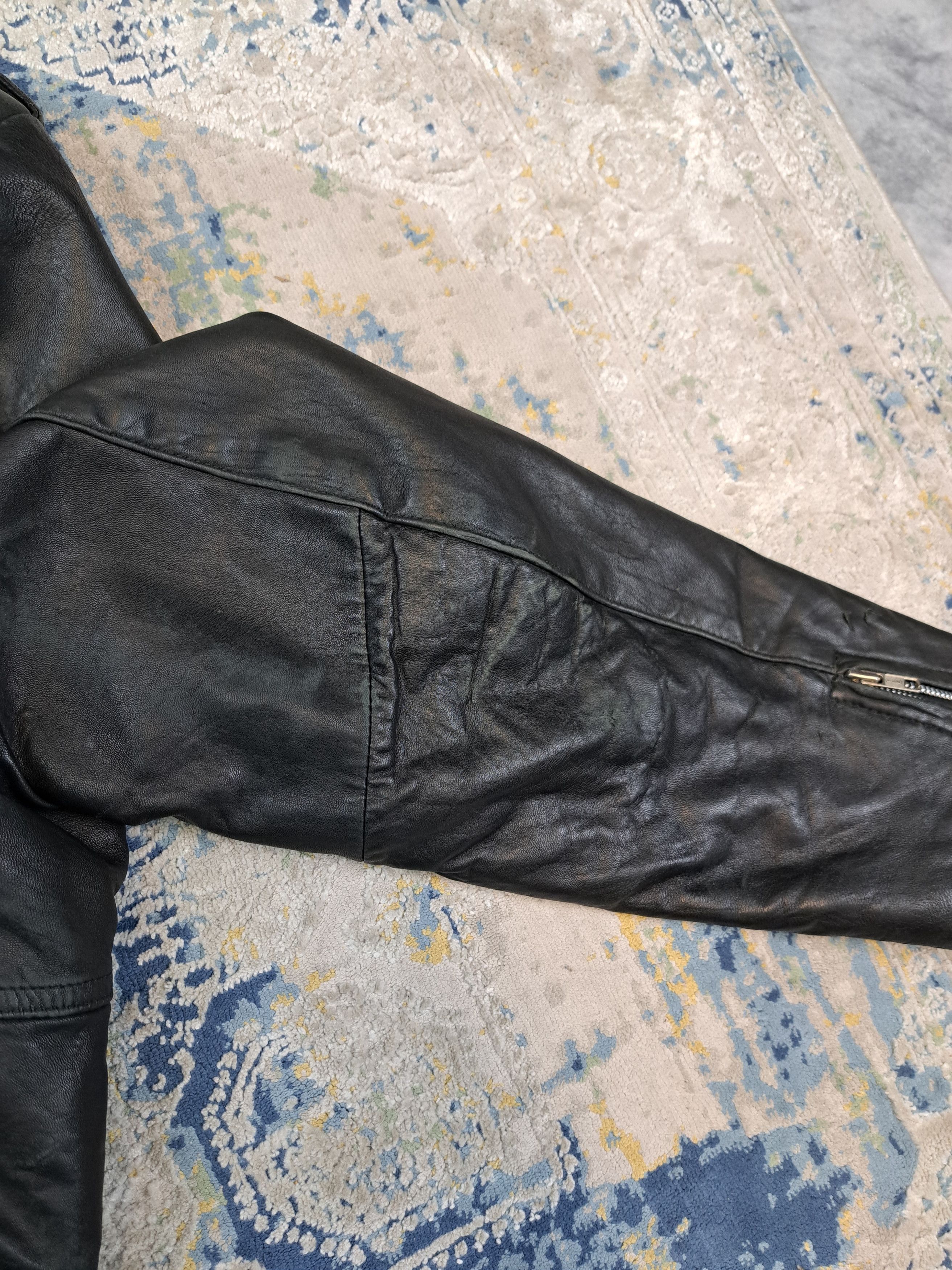 Hard Rock Cafe Vintage Ramones Hard Rock Cafe Leather Jacket Size US XL / EU 56 / 4 - 15 Thumbnail