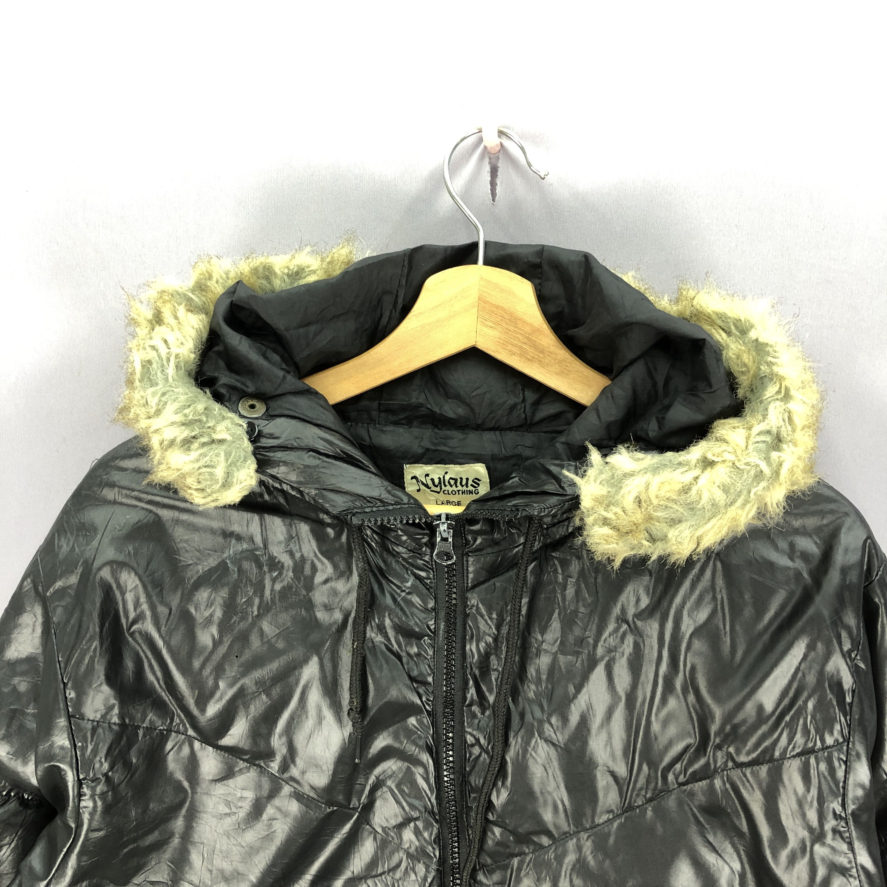 If Six Was Nine × Japanese Brand × Vintage Vintage Japanese Nylus Clothing Fur Hoodie Puffer Jackets Size US M / EU 48-50 / 2 - 5 Thumbnail