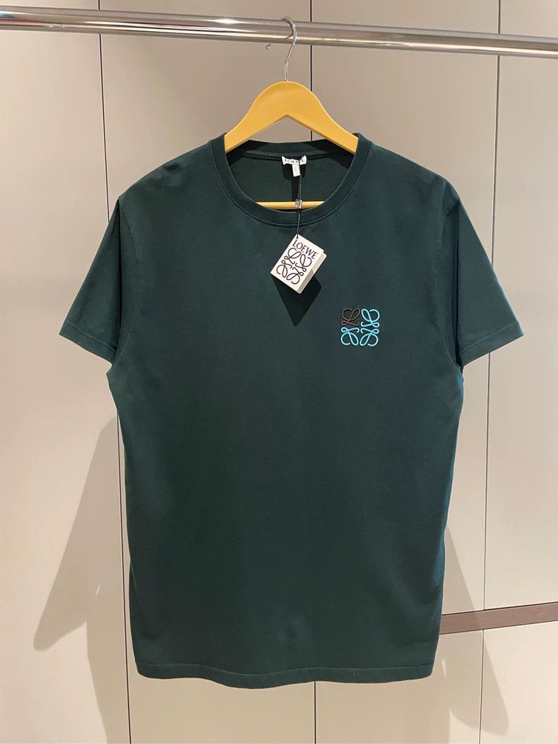 Loewe LOEWE Embroidered logo short sleeve T-shirt Size M / US 6-8 / IT 42-44 - 1 Thumbnail