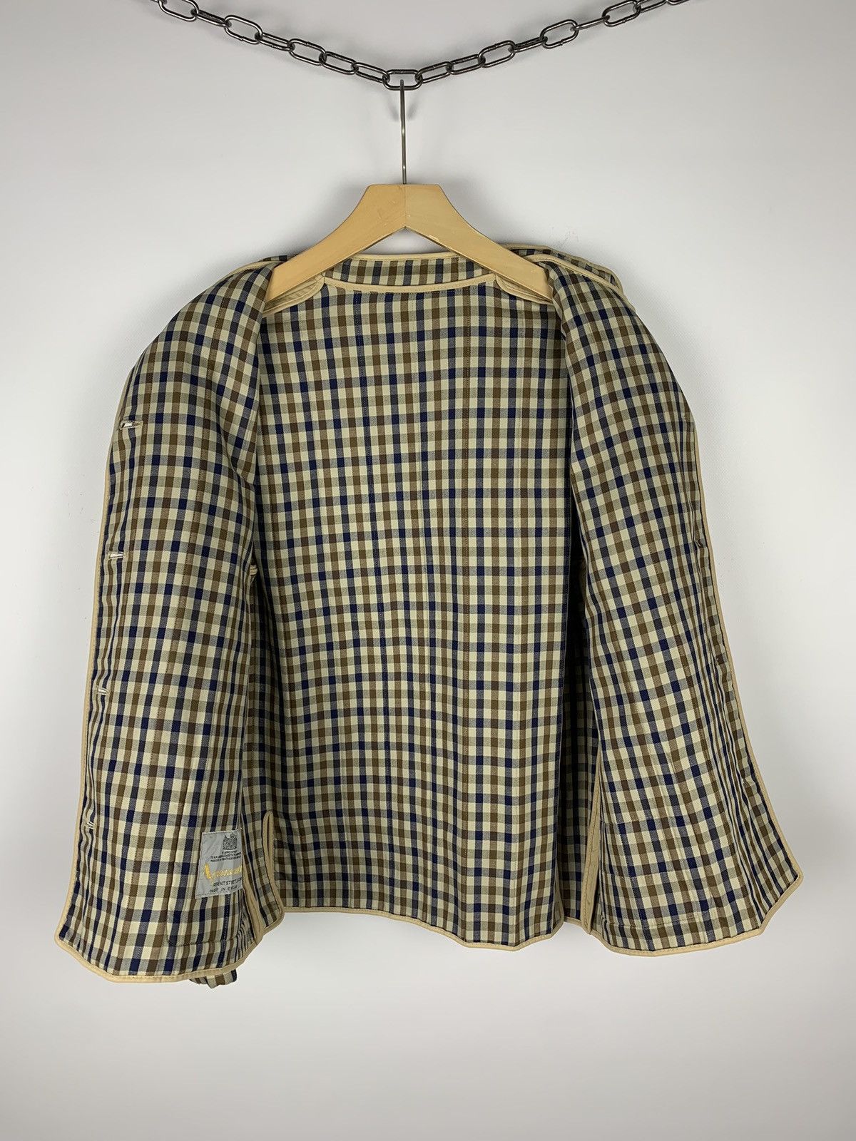 Aquascutum Aquascutum Showerproof Padded Jacket Sz M House Check Lining Size M / US 6-8 / IT 42-44 - 9 Thumbnail