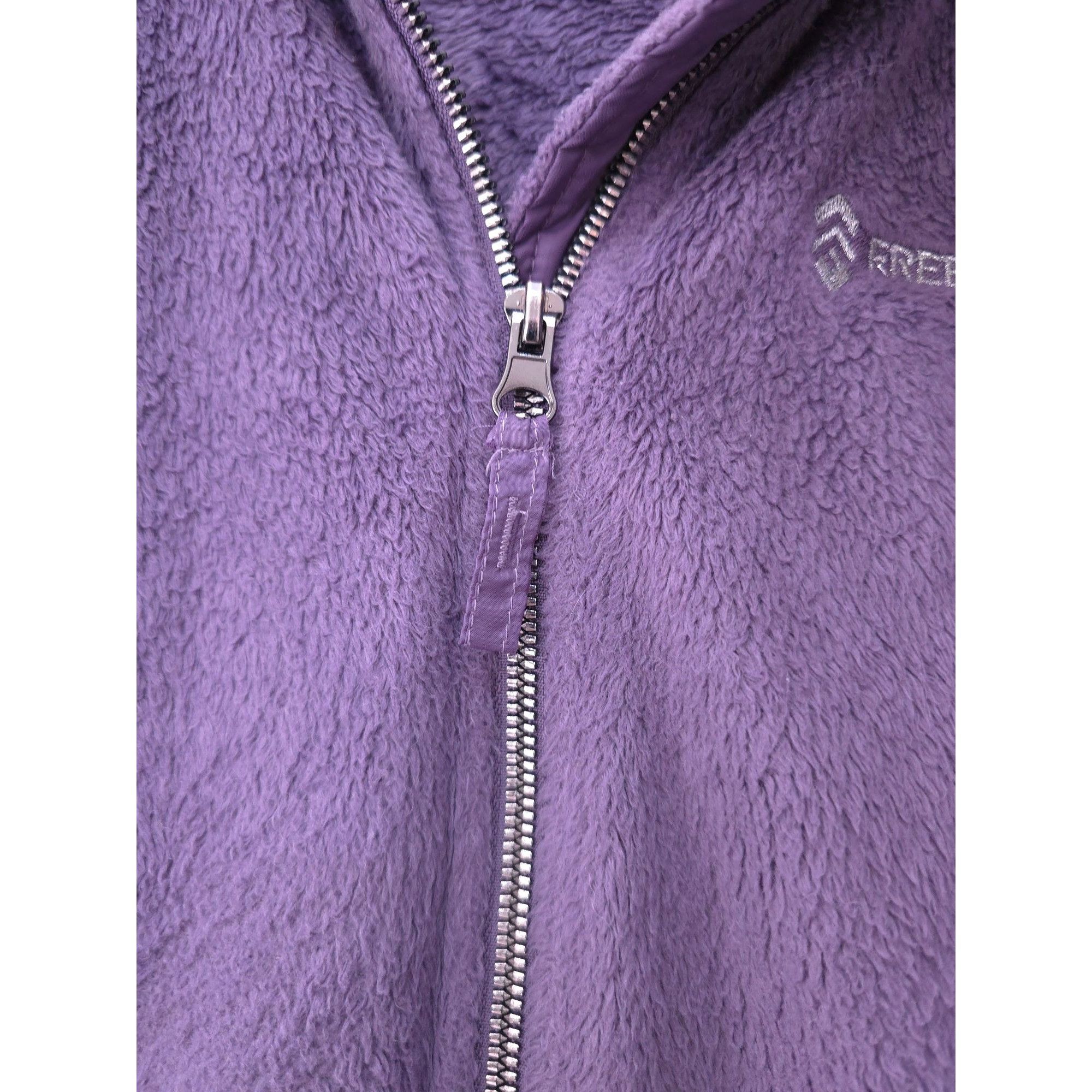 Free Country Free Country Women's Medium Purple Fleece Zip-Up Jacket Size M / US 6-8 / IT 42-44 - 3 Thumbnail