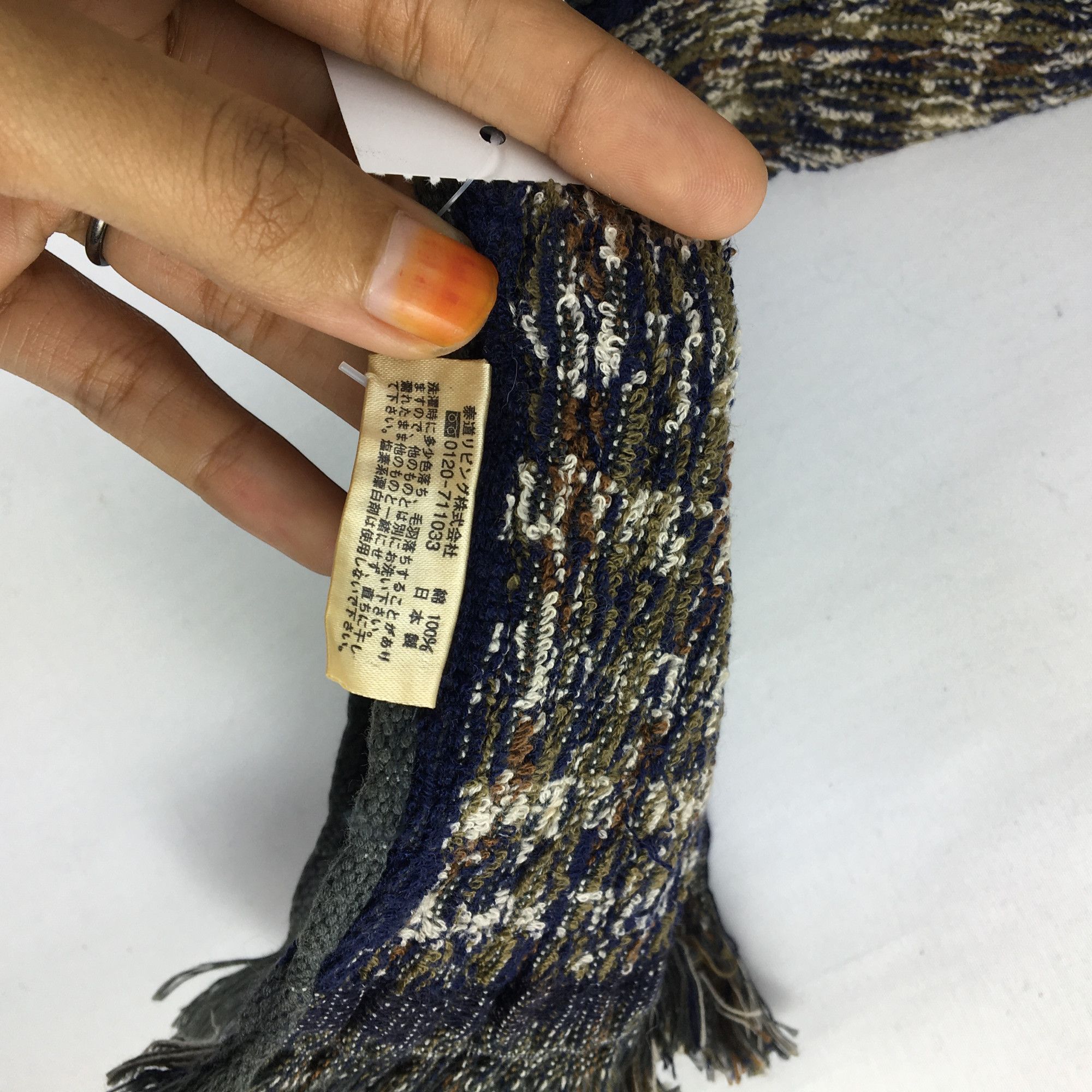 Aquascutum Vintage Aquascutum Scarf Muffler Wool Cashmere Scarves Size ONE SIZE - 4 Thumbnail