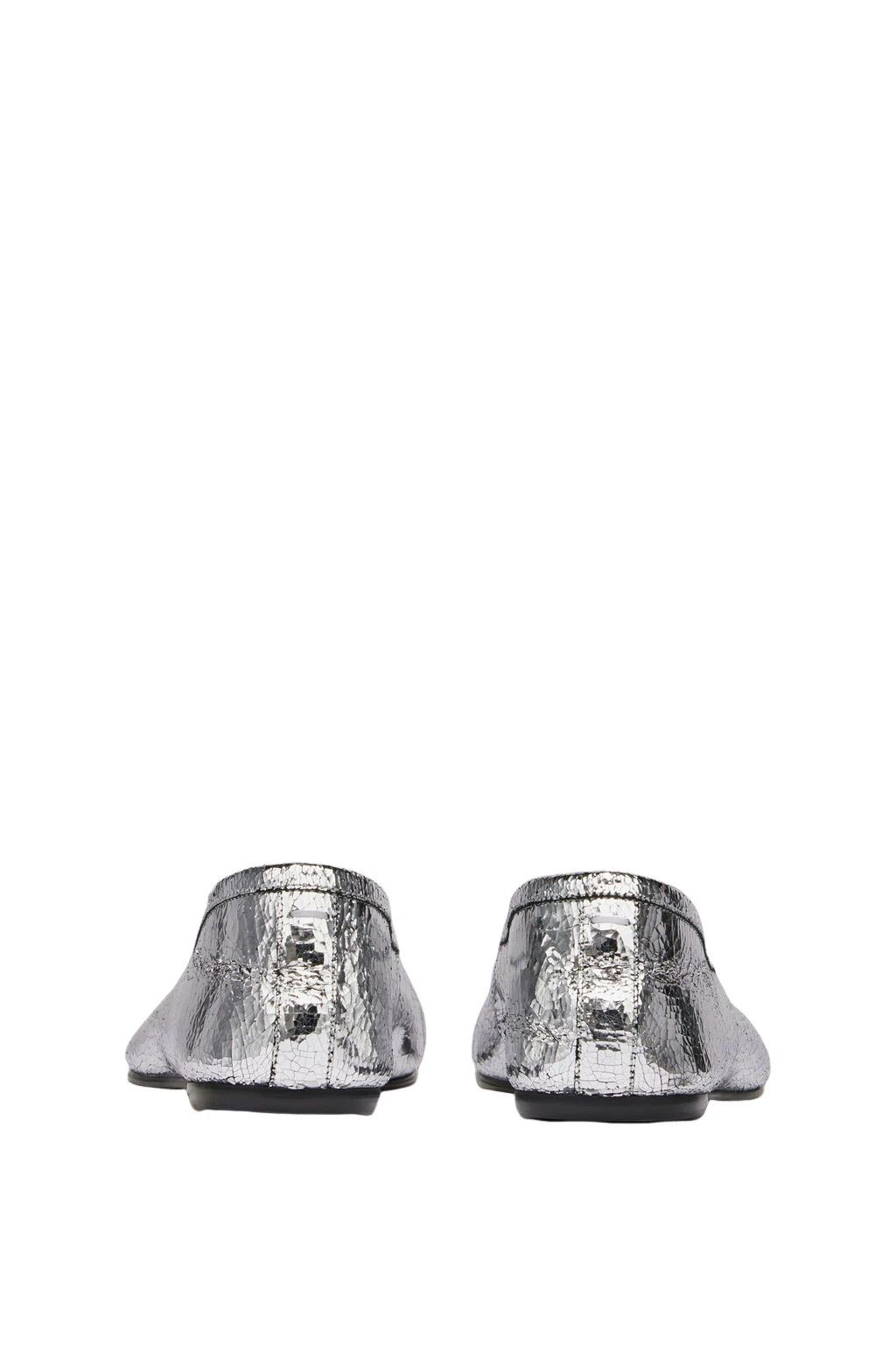 Other MAISON MARGIELA Tabi Broken Mirror Silver Ballerinas Size US 6.5 / IT 36.5 - 3 Thumbnail
