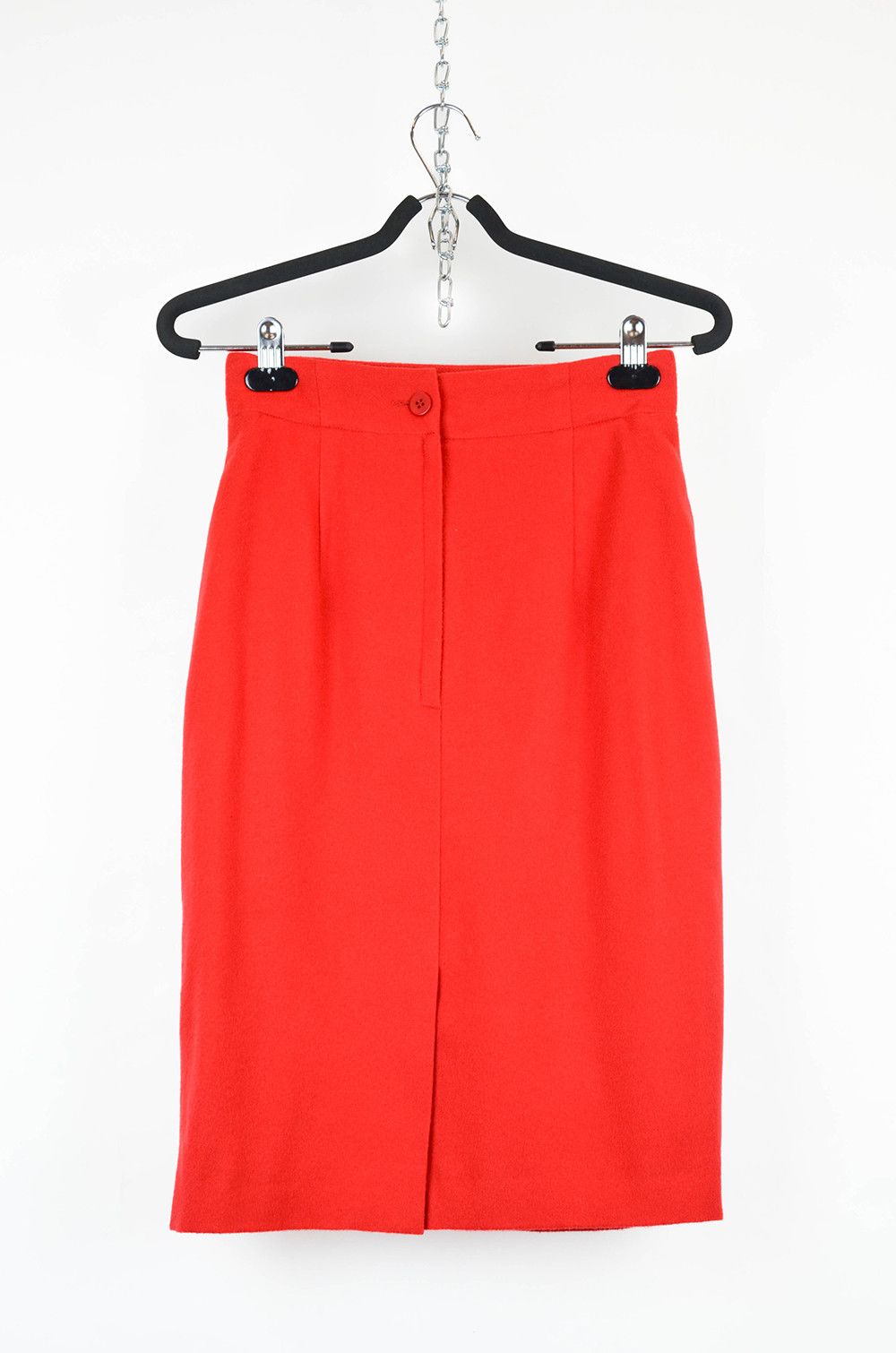 Bally BALLY Red Wool Blazer & Pencil Skirt Suit Set – Size EU 36 Size S / US 4 / IT 40 - 14 Thumbnail